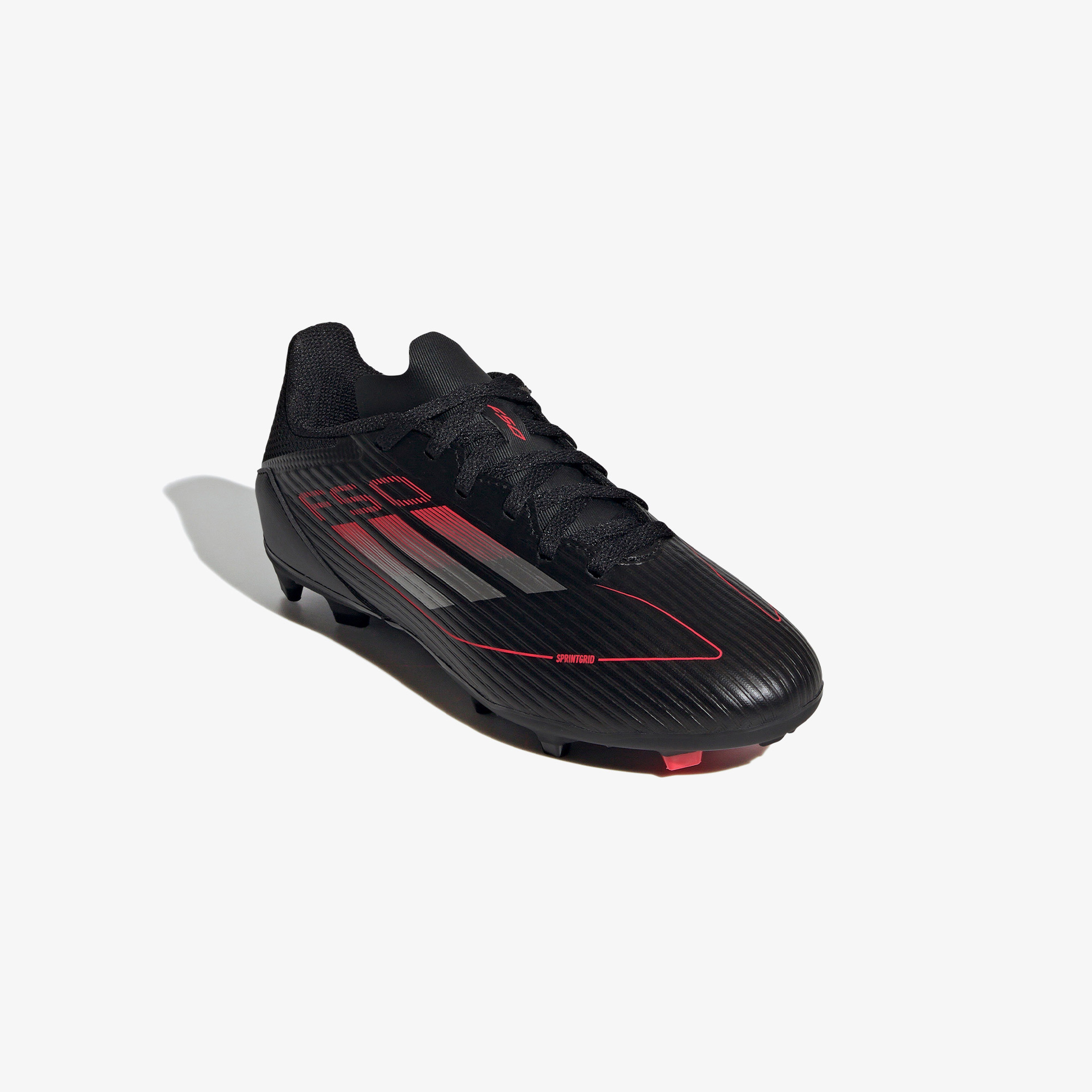 adidas F50 League Çocuk Siyah Çim Saha Kramponu