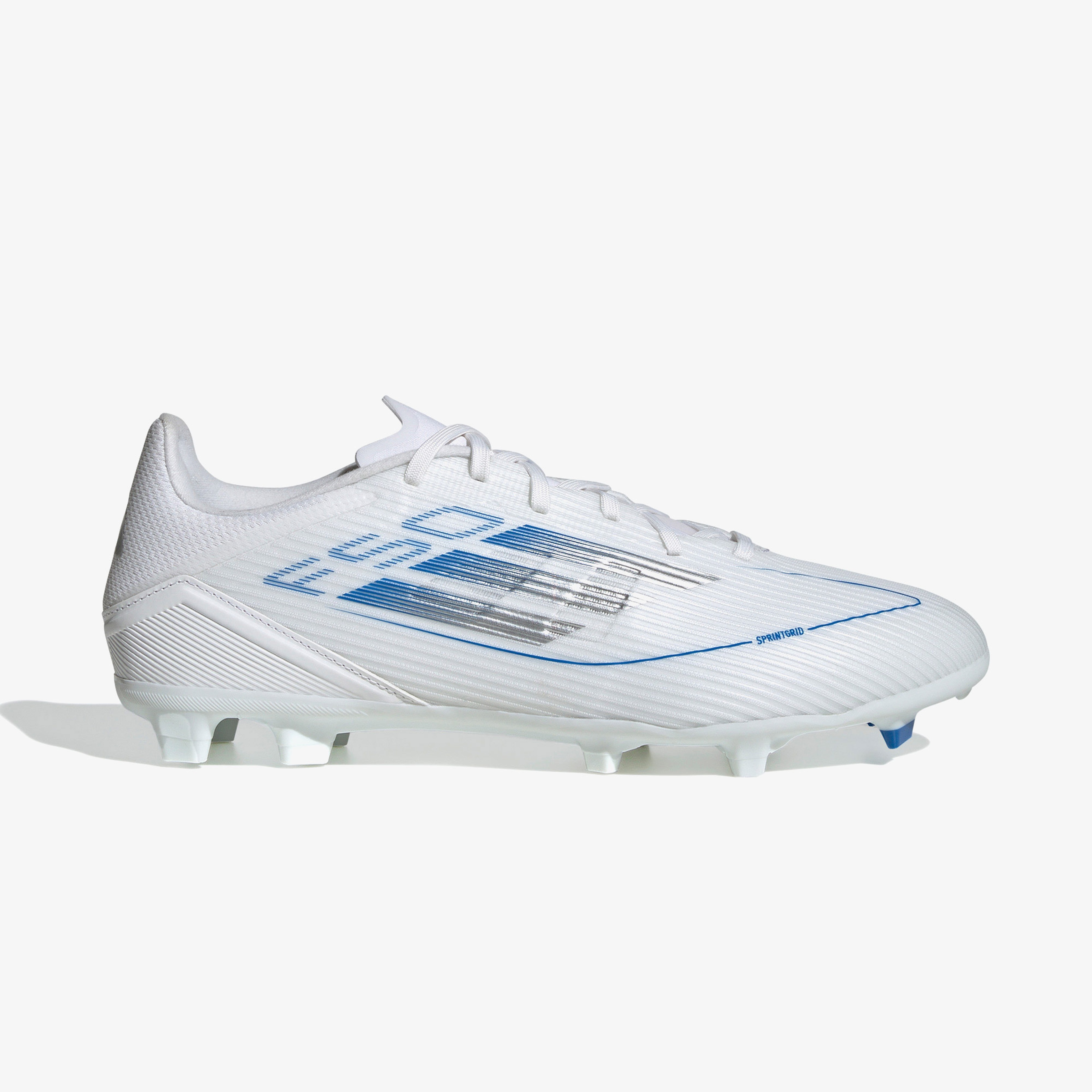 adidas F50 League Erkek Beyaz Çim Saha Kramponu