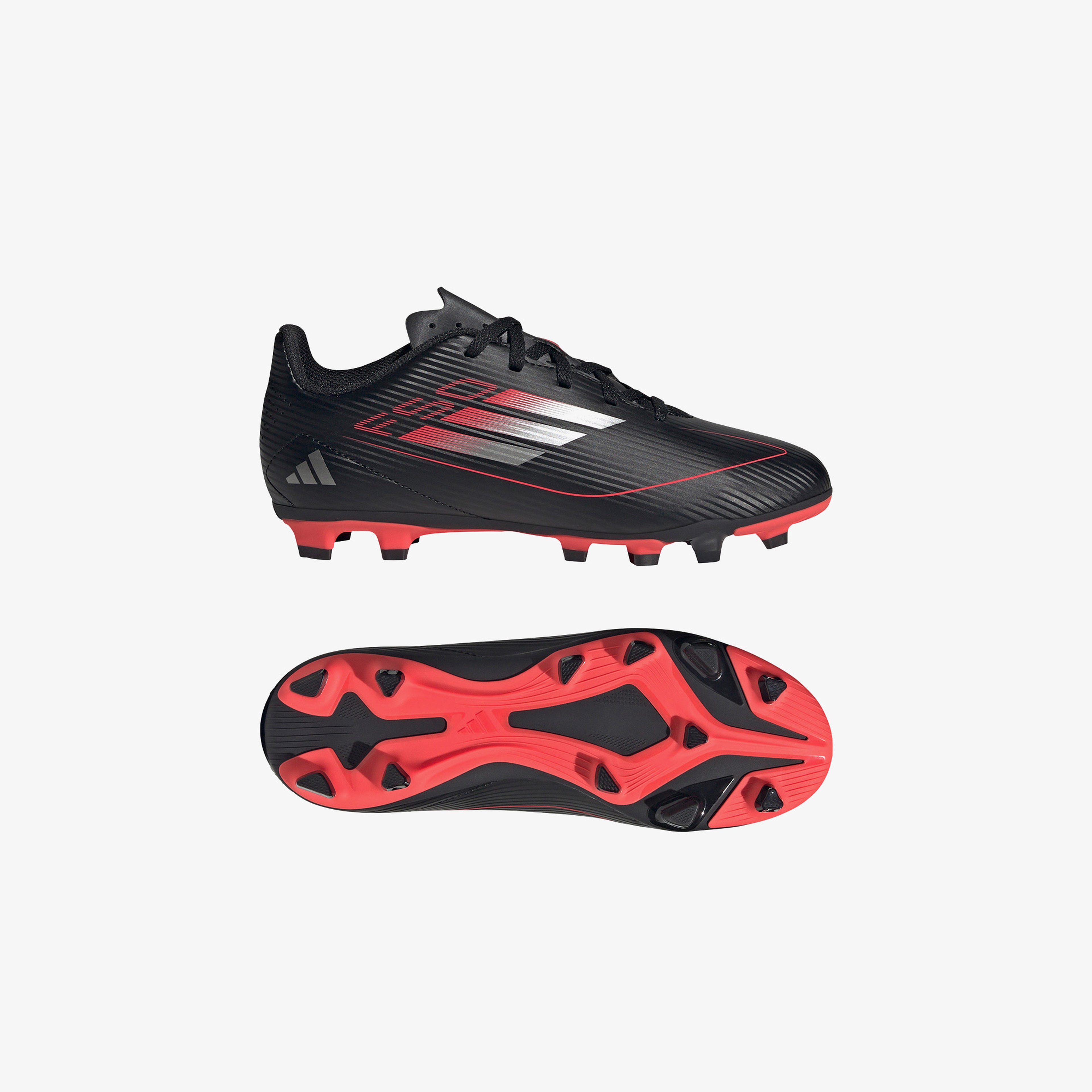 adidas F50 Club Çocuk Siyah Çim Saha Kramponu