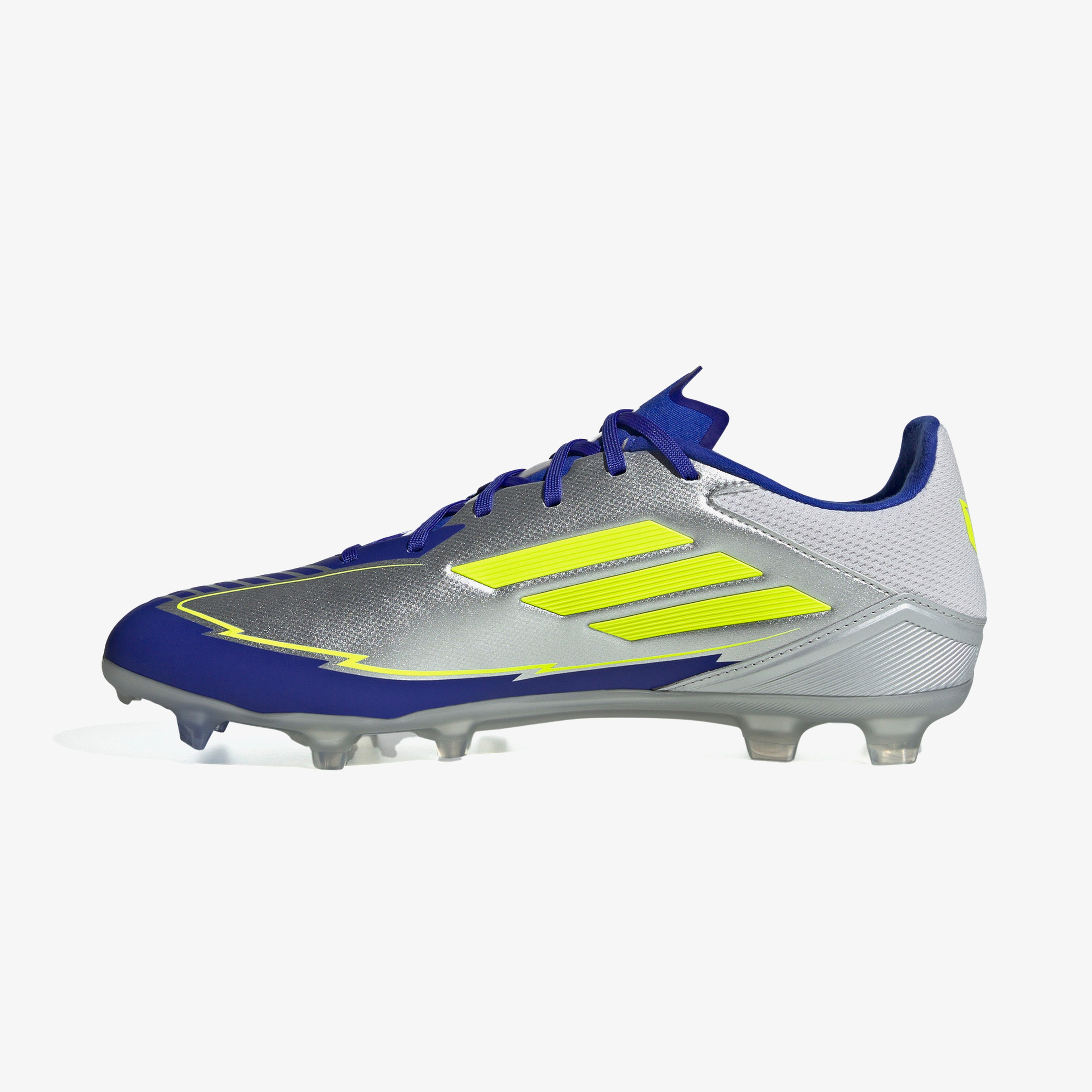 adidas F50 League Messi Erkek Gri Çim Saha Kramponu