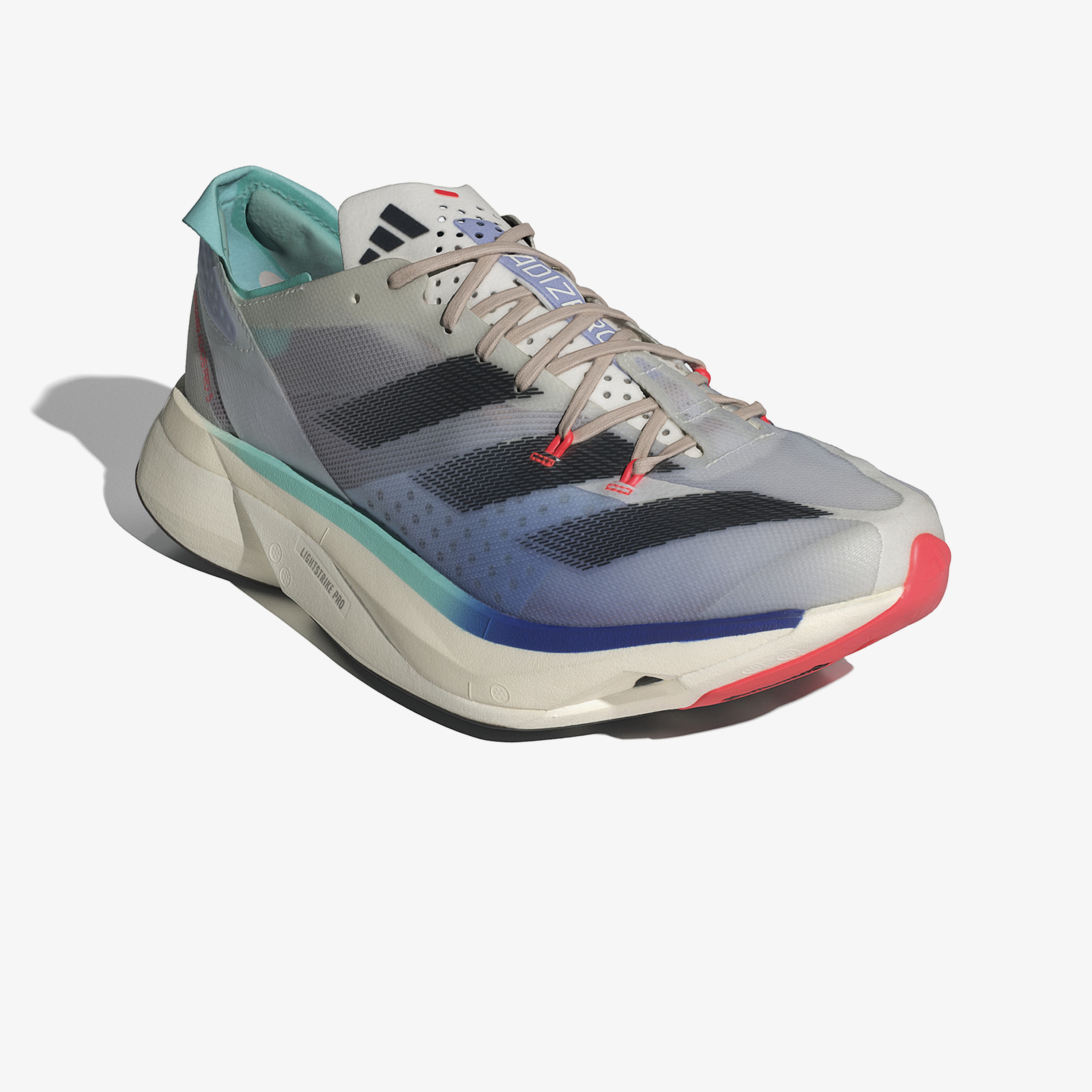 adidas Adizero Adios Pro 3 Erkek Beyaz Koşu Ayakkabısı