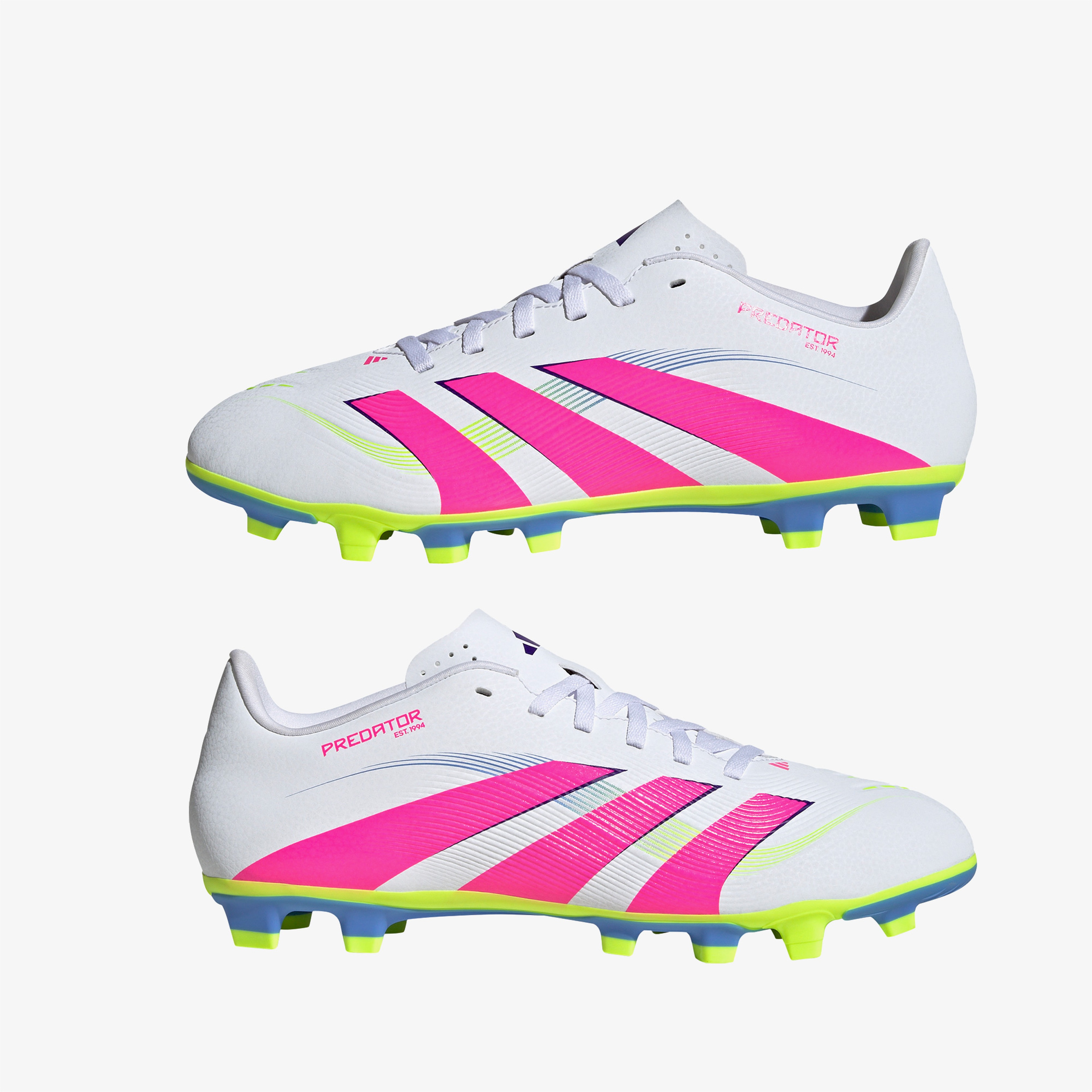 adidas Predator Club Erkek Beyaz Çim Saha Kramponu