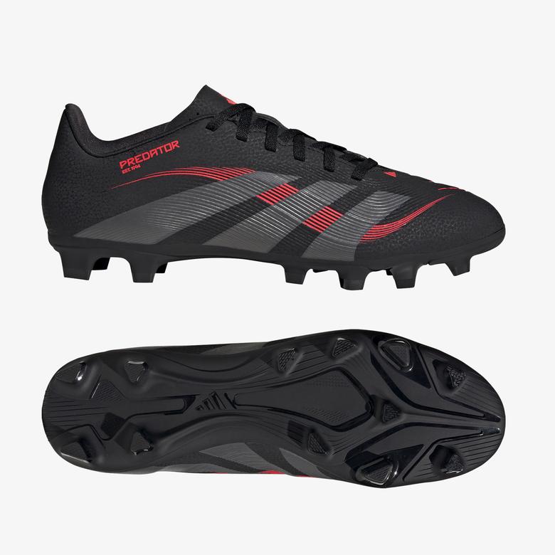 adidas Predator Club Erkek Siyah Çim Saha Kramponu