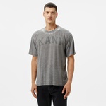 Karl Kani Serif Burnout Erkek Gri T-Shirt