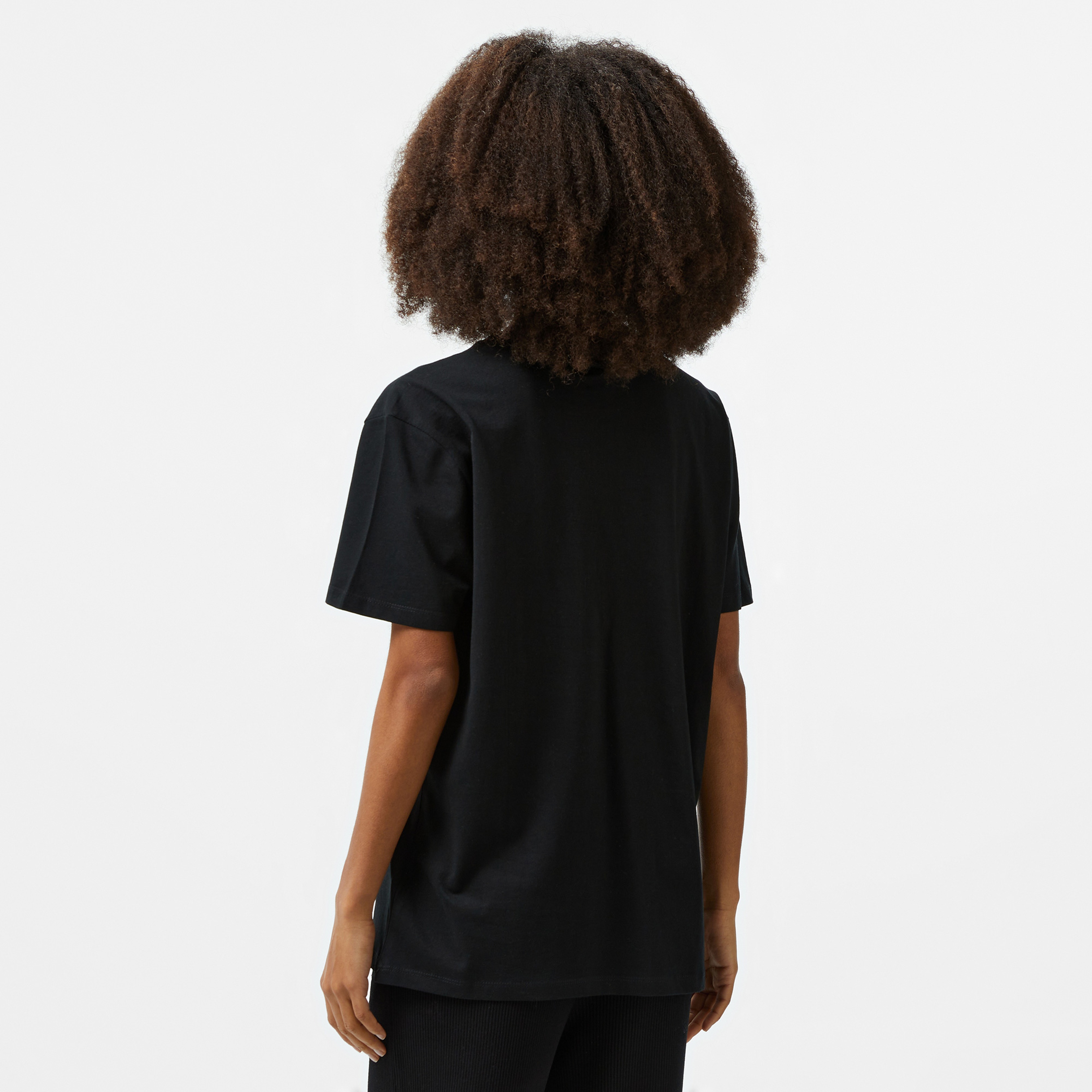 Karl Kani Small Signature Essential Os Kadın Siyah T-Shirt
