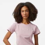 Karl Kani Small Signature Kadın Pembe T-Shirt