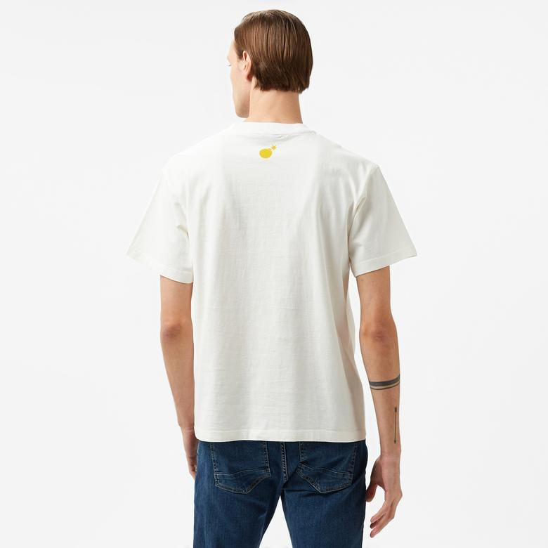 The Hundreds Best Wishes Erkek Beyaz T-Shirt
