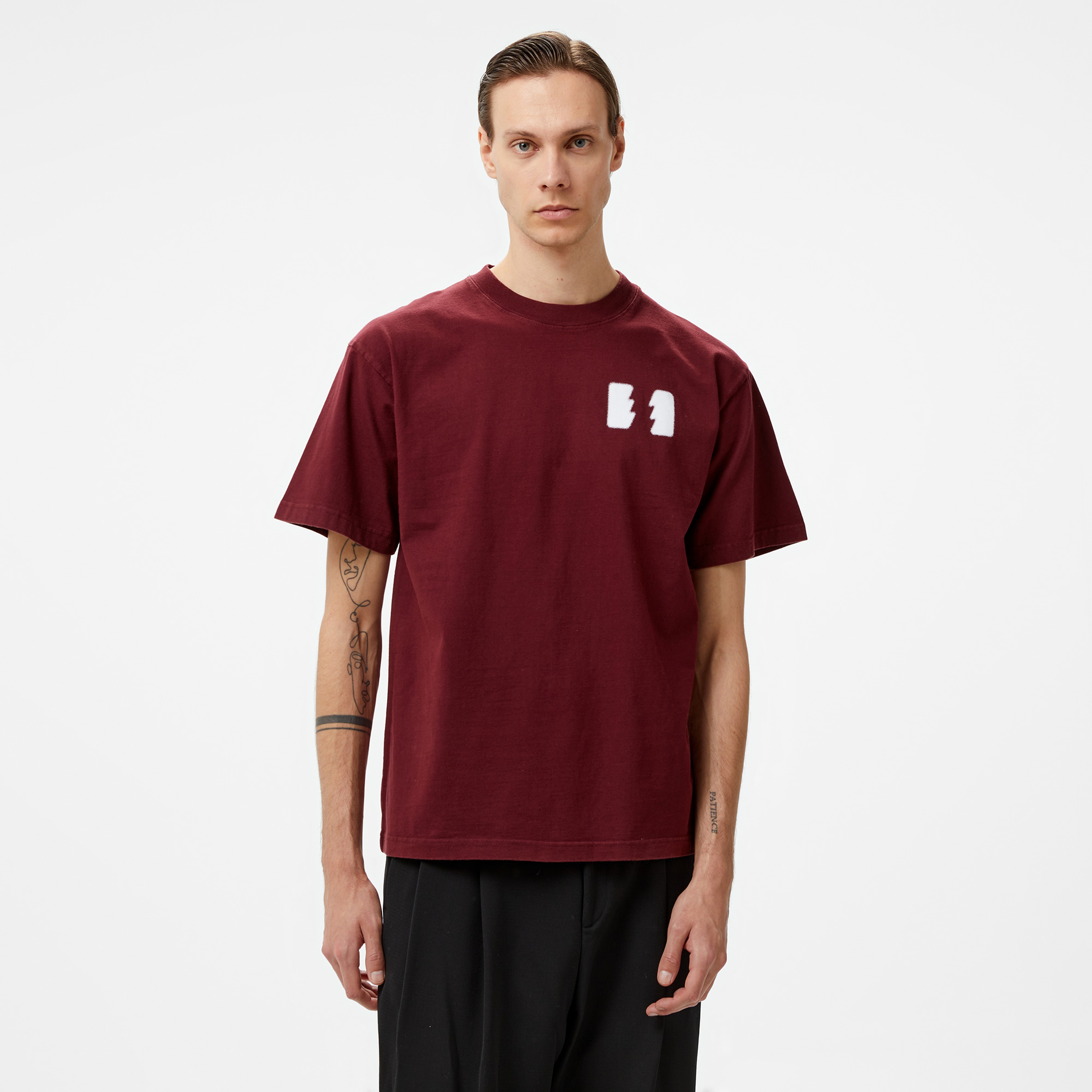 The Hundreds Society Kills Erkek Bordo T-Shirt