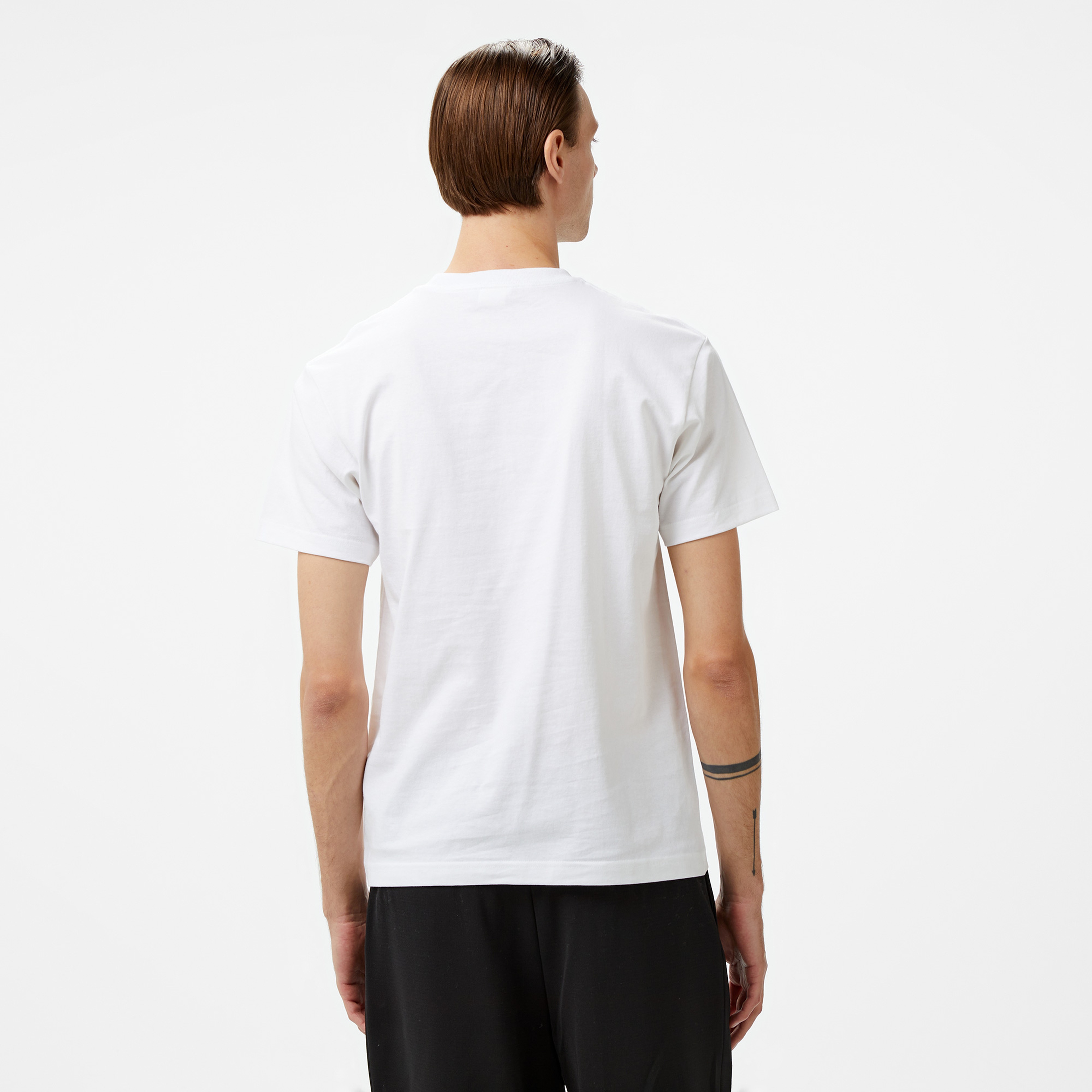 HUF Star Erkek Beyaz T-Shirt