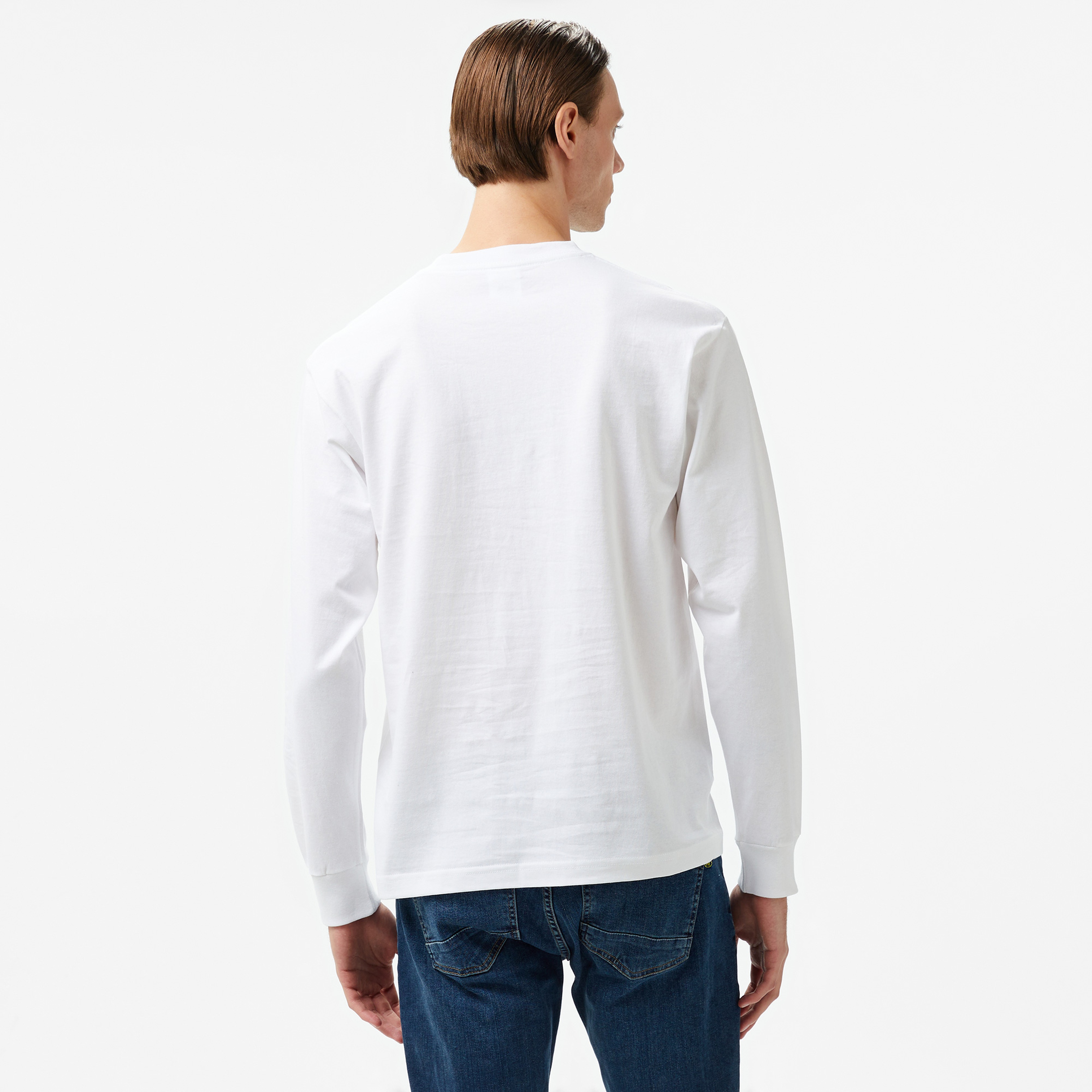 HUF Throwing Hands Erkek Beyaz T-Shirt