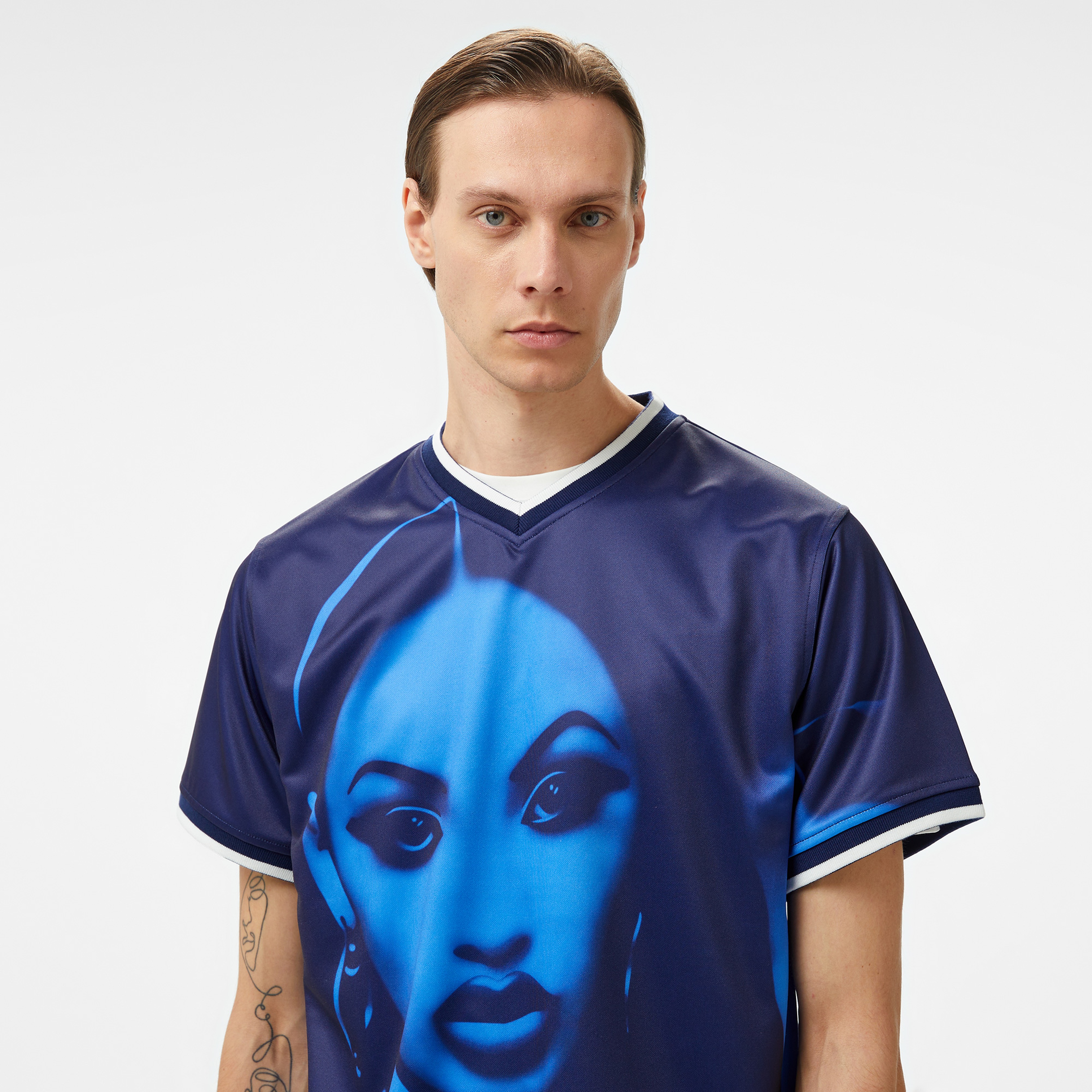 The Hundreds Mija Jersey Erkek Mavi T-Shirt