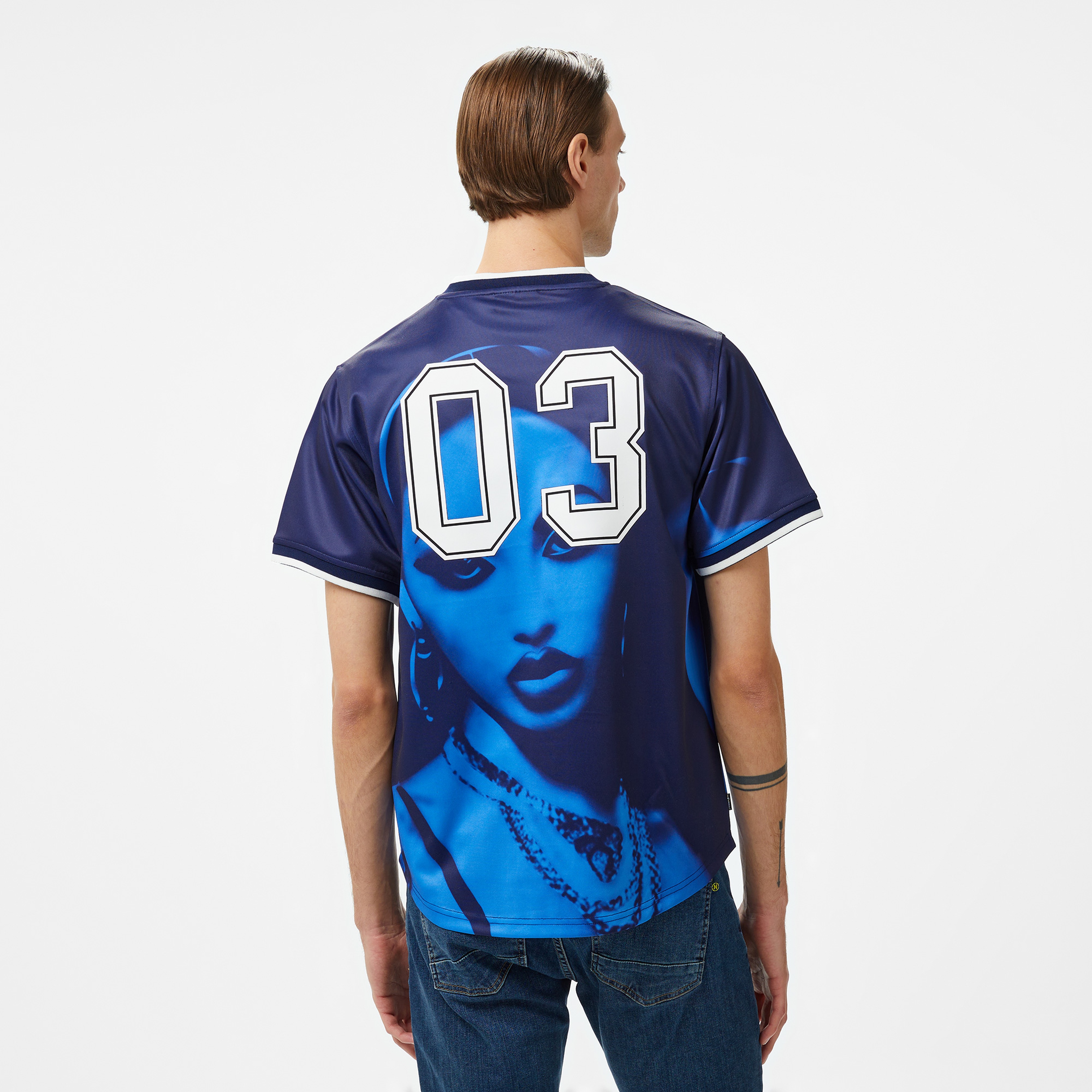 The Hundreds Mija Jersey Erkek Mavi T-Shirt