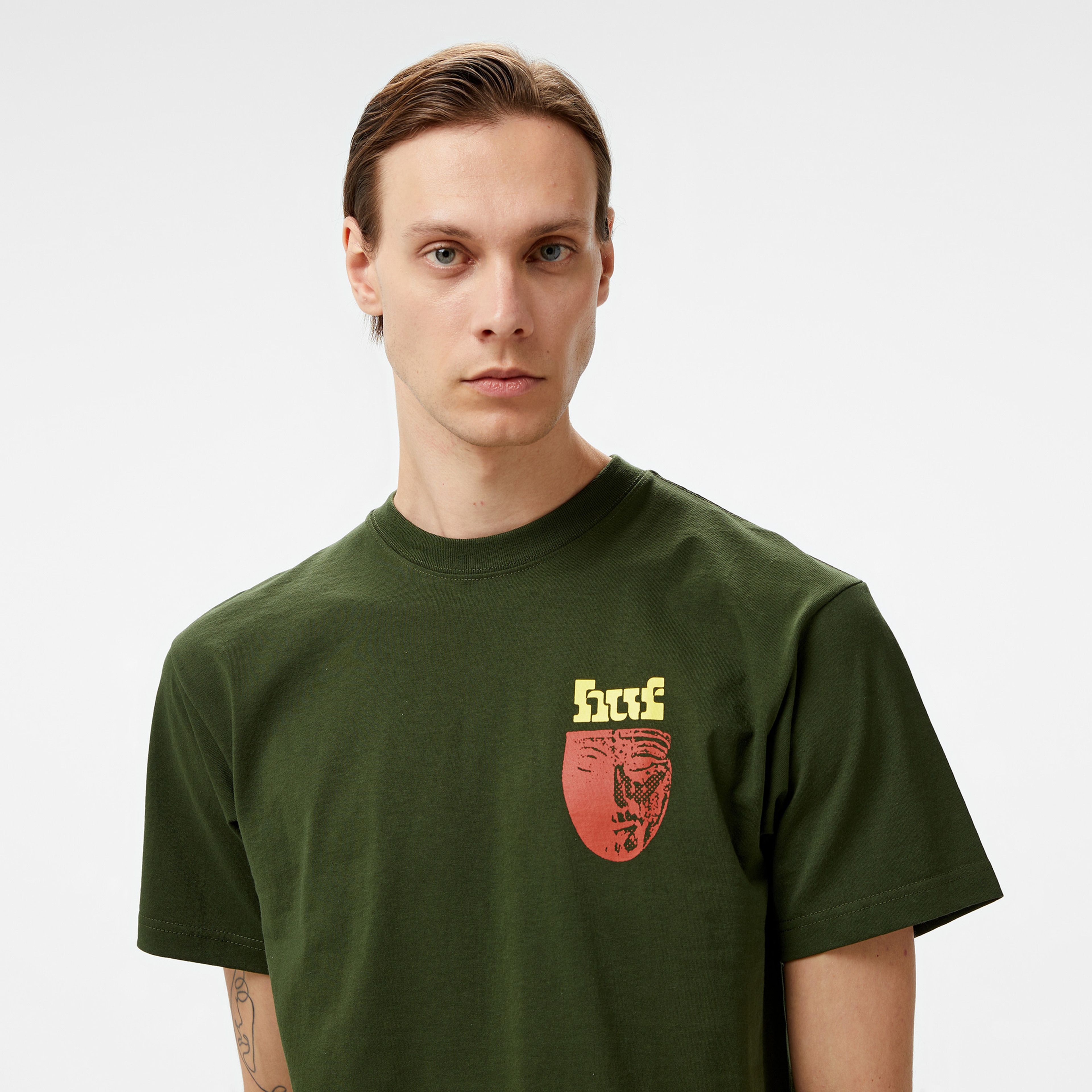 HUF Rhythms Erkek Yeşil T-Shirt