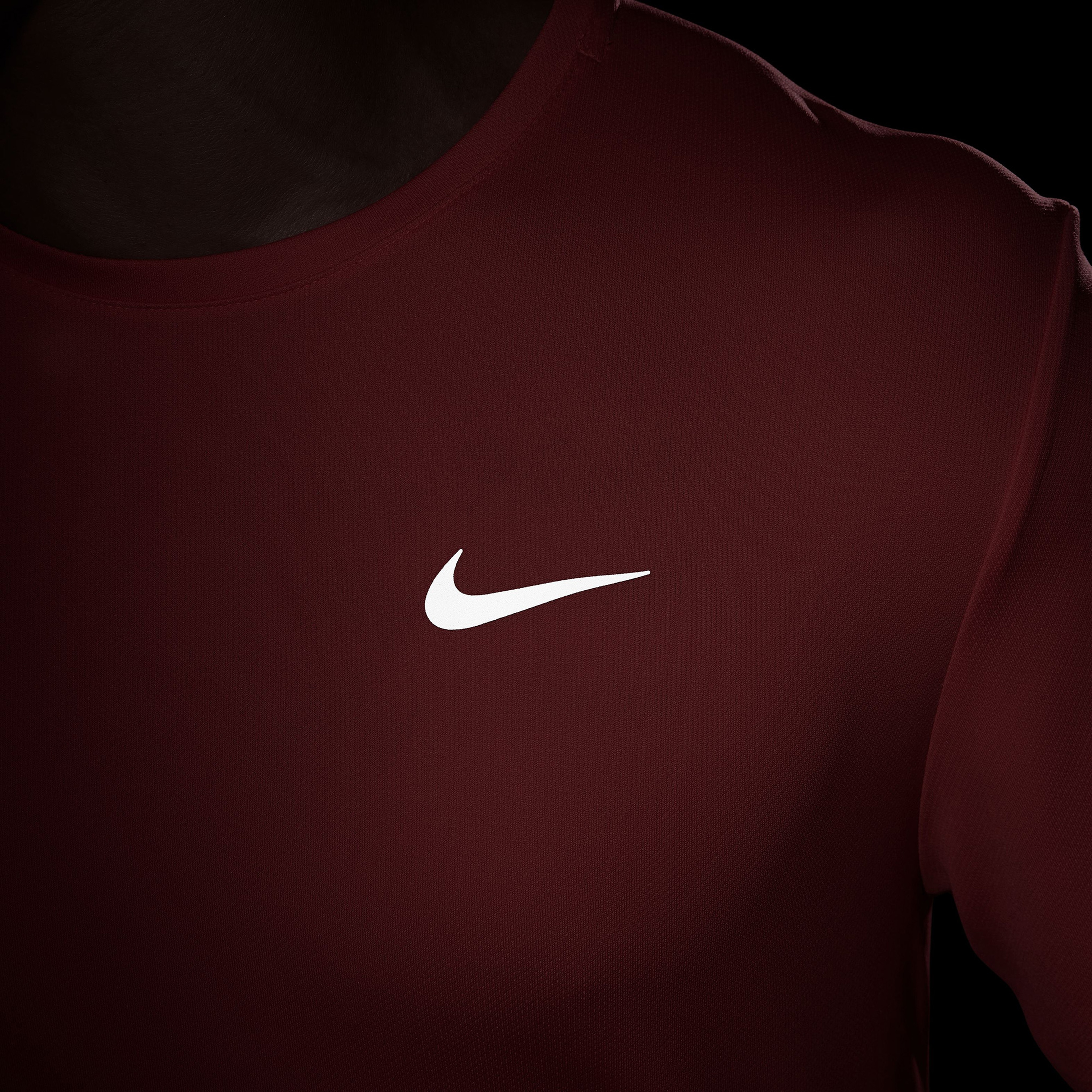Nike Dri-Fit Miler Erkek Pembe T-Shirt