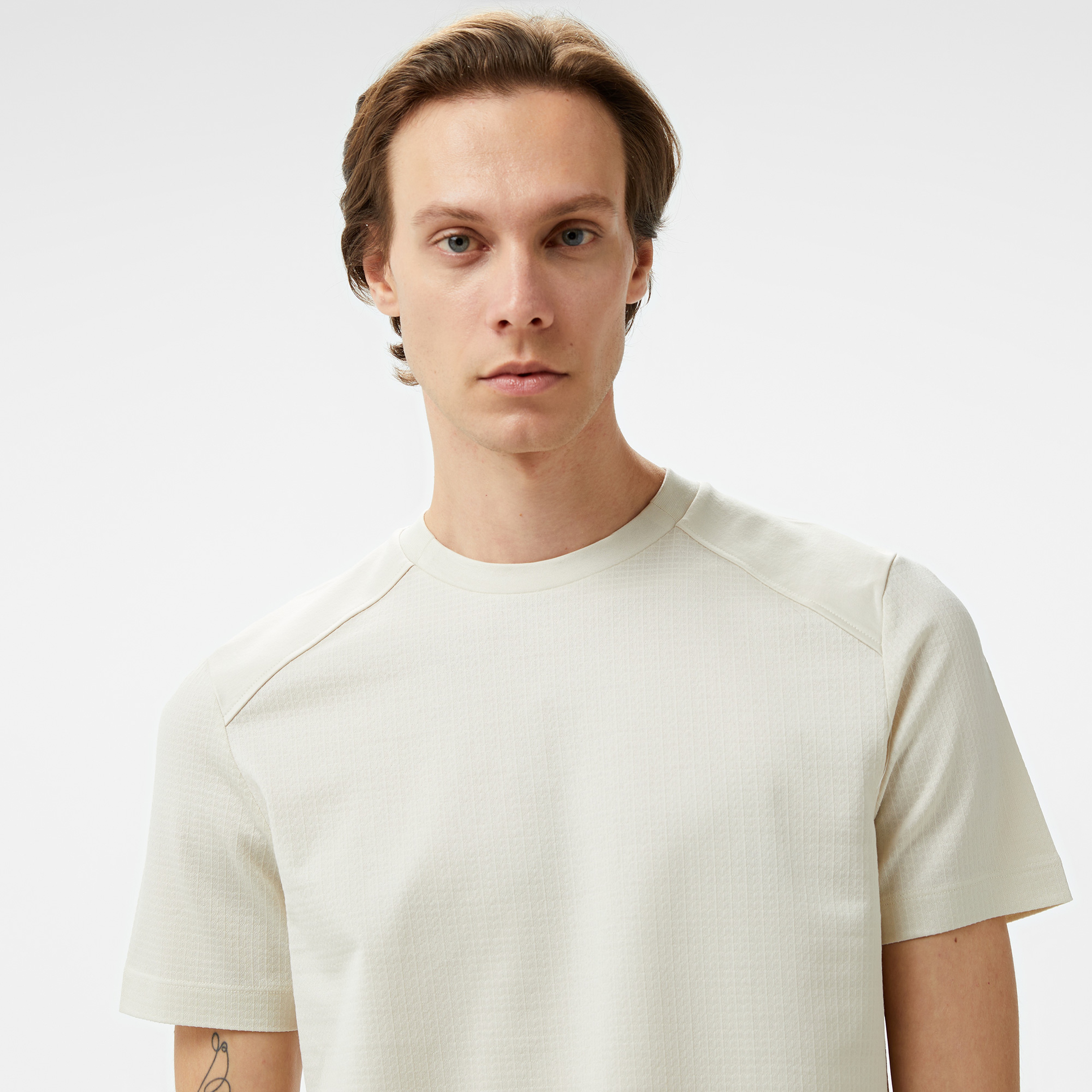 Boss P-Thompson 207 Erkek Beyaz T-Shirt