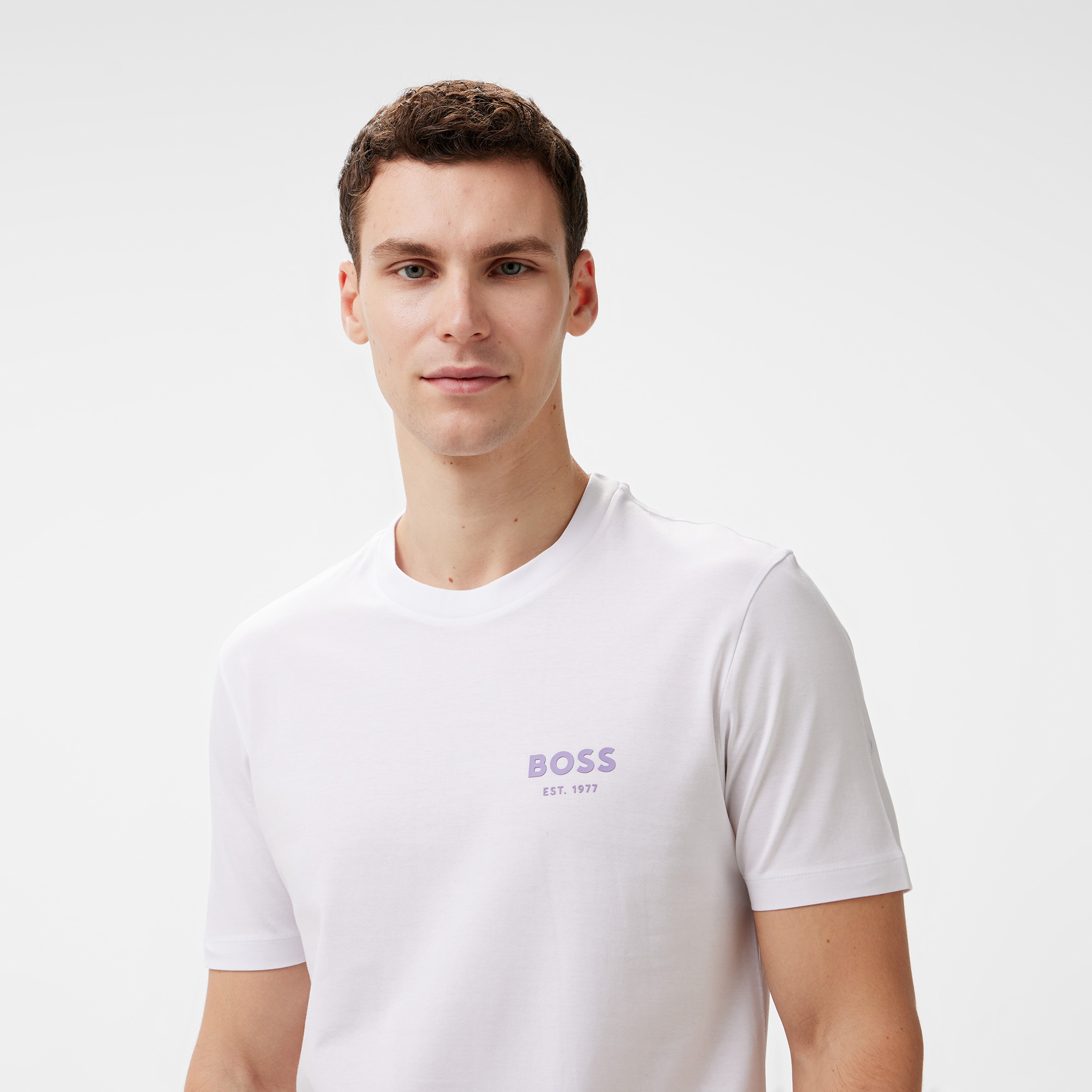 Boss C-Thompson 24 Erkek Beyaz T-Shirt