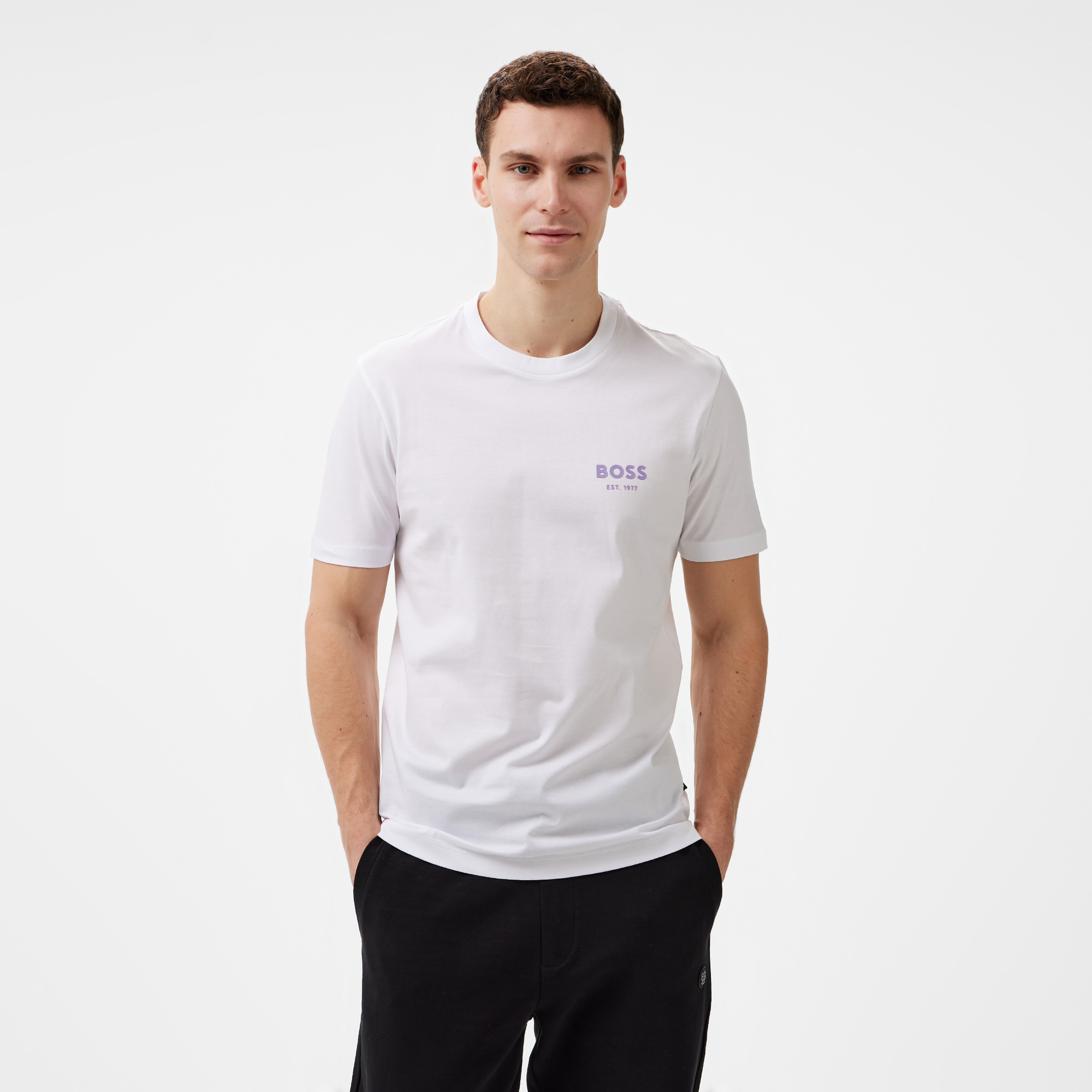 Boss C-Thompson 24 Erkek Beyaz T-Shirt