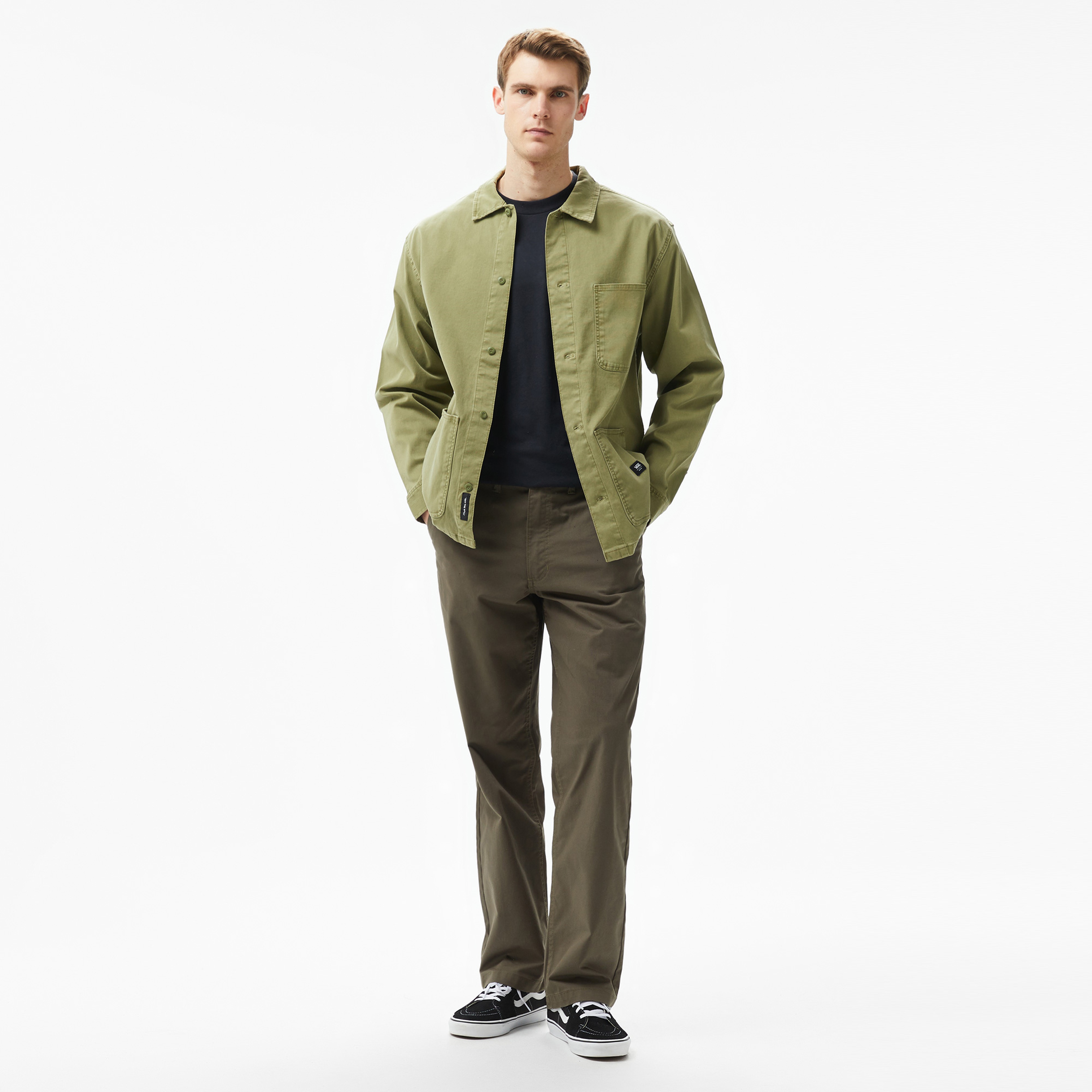 Vans Westfield Shacket Erkek Yeşil T-Shirt