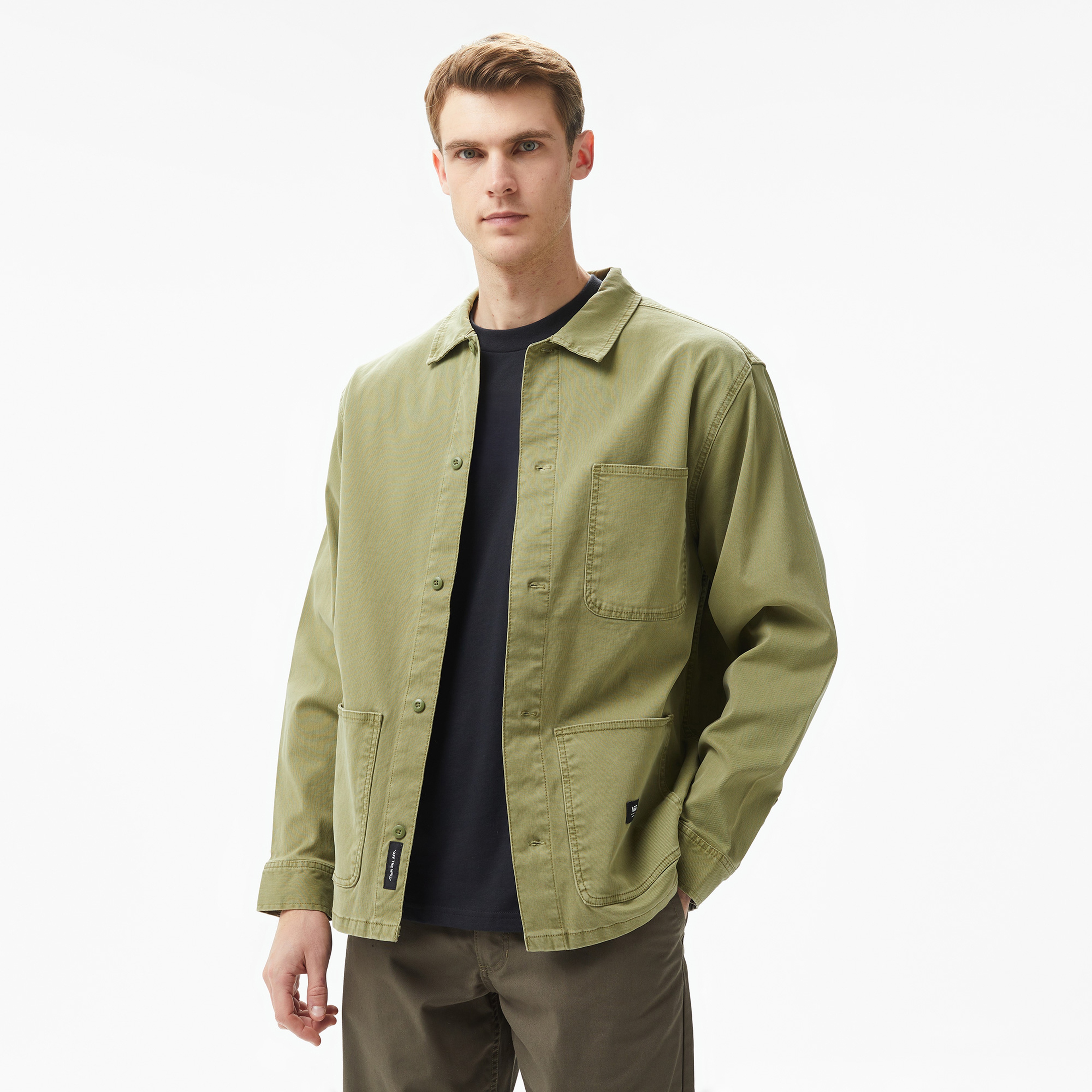 Vans Westfield Shacket Erkek Yeşil T-Shirt