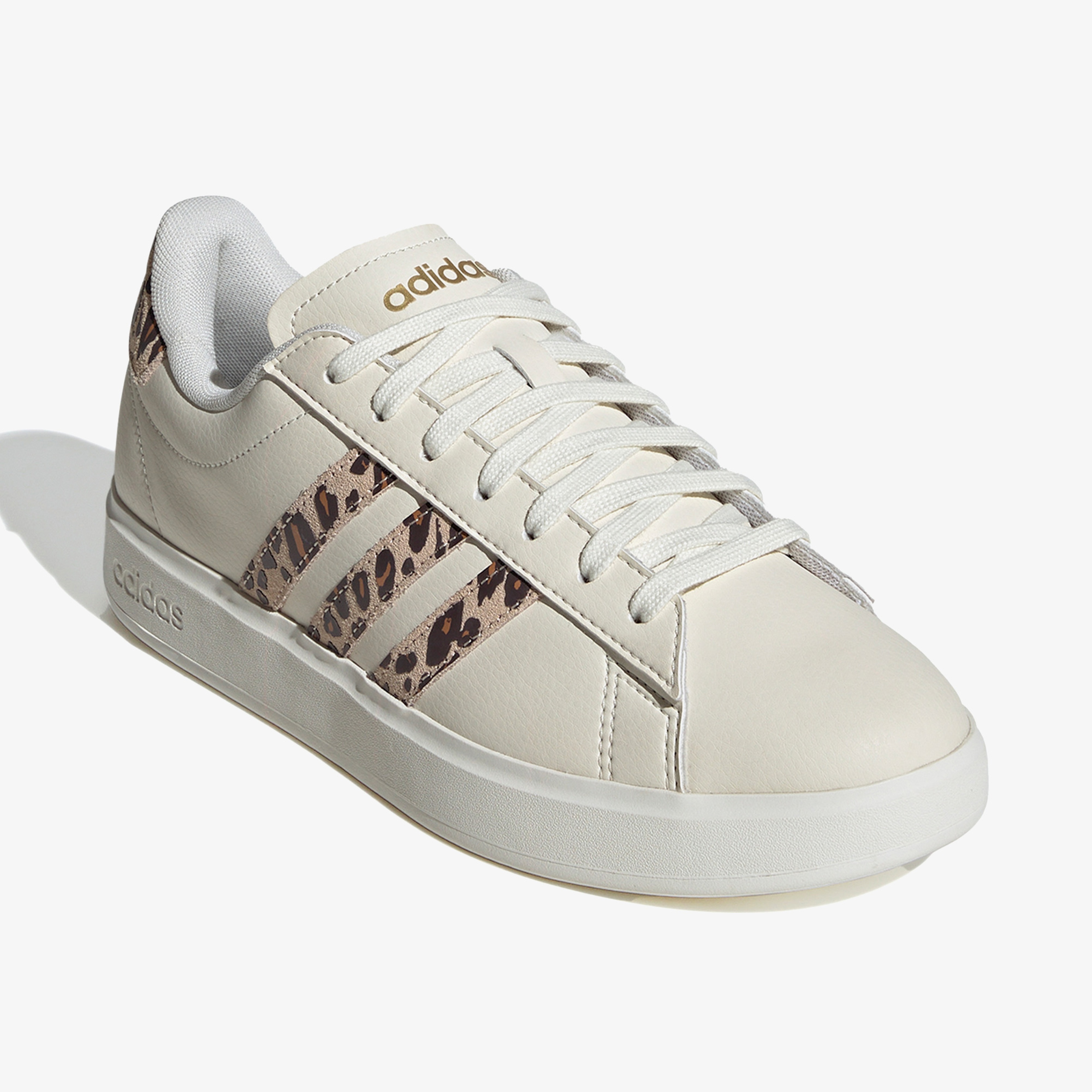 adidas Grand Court 2.0 Kadın Krem Sneaker