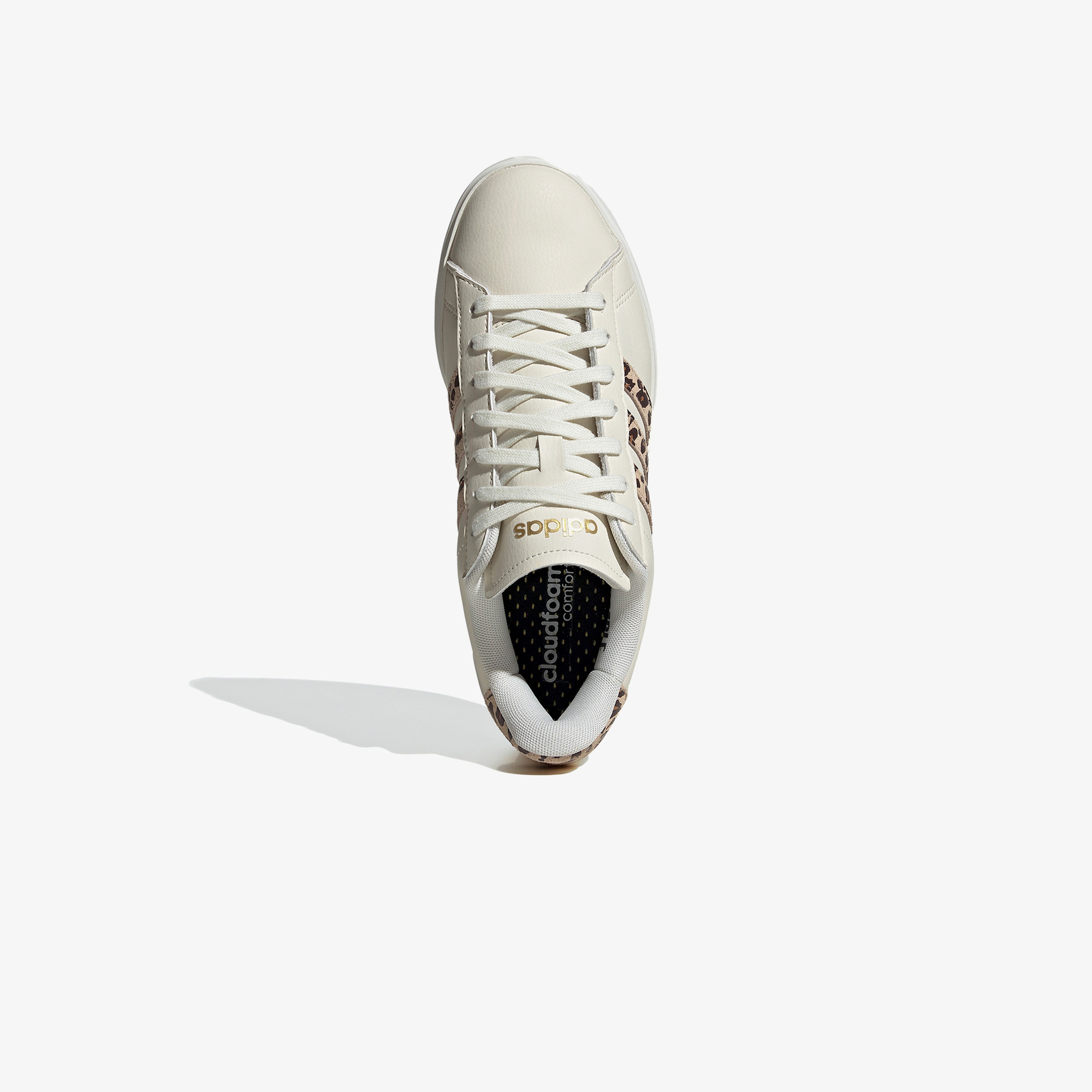 adidas Grand Court 2.0 Kadın Krem Sneaker