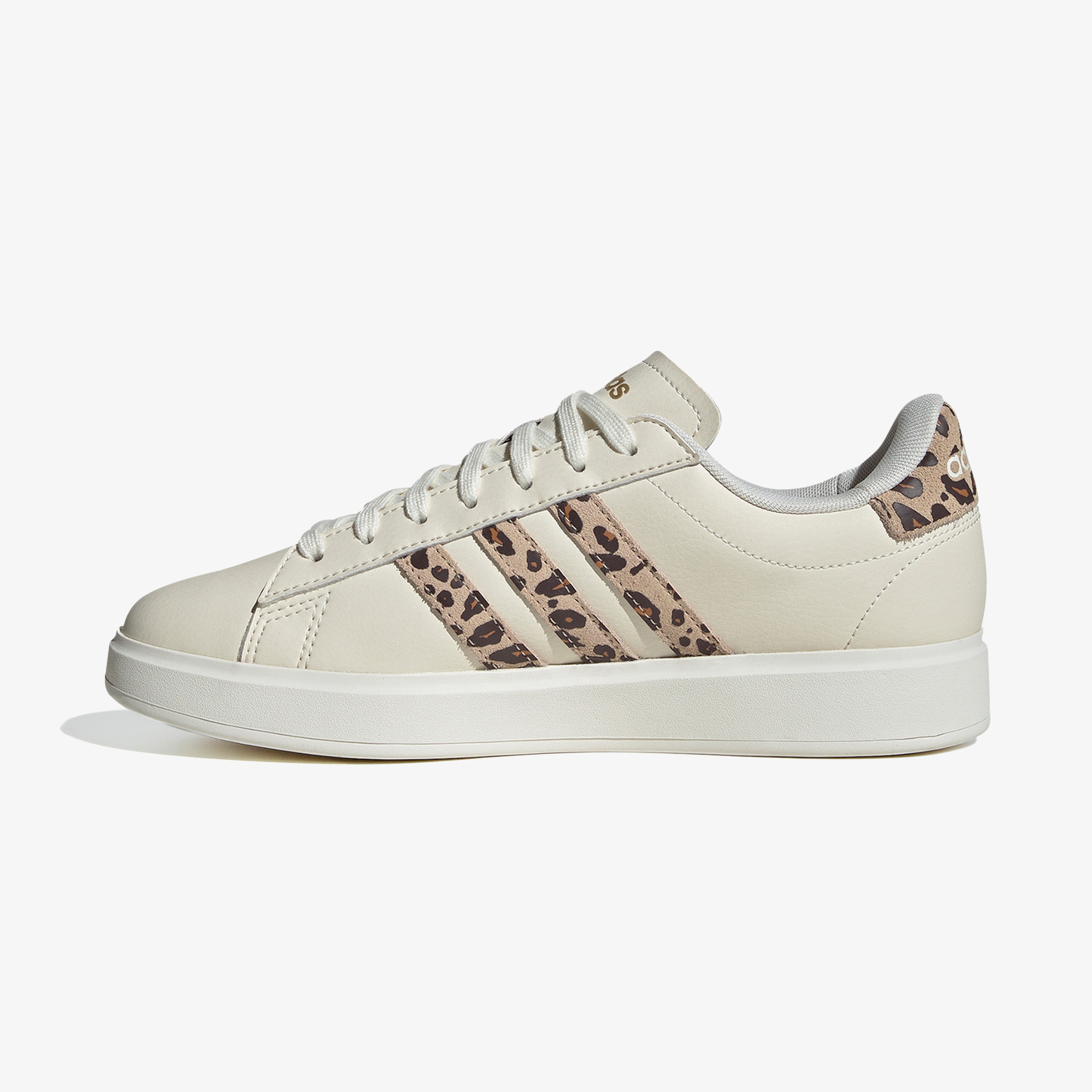 adidas Grand Court 2.0 Kadın Krem Sneaker