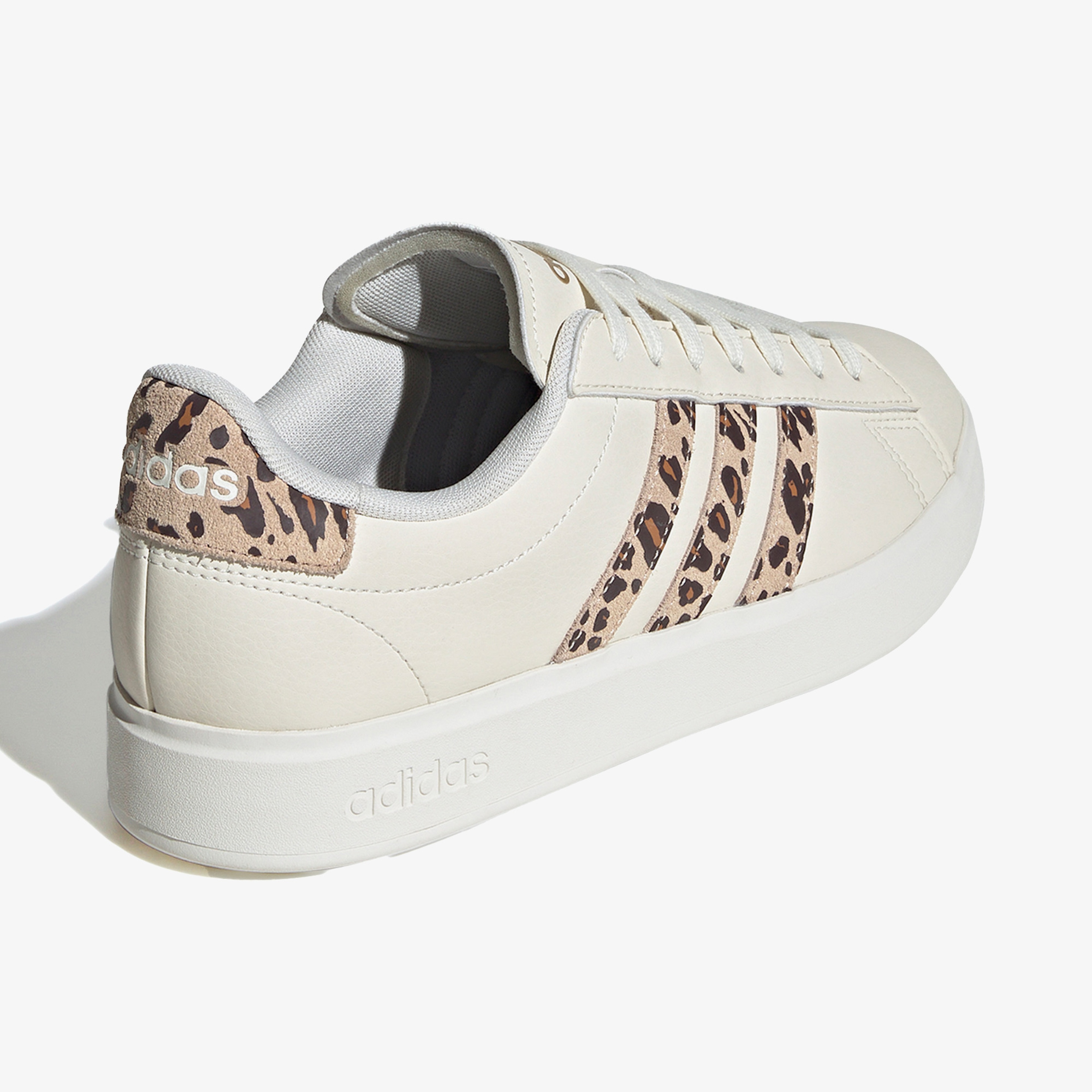 adidas Grand Court 2.0 Kadın Krem Sneaker