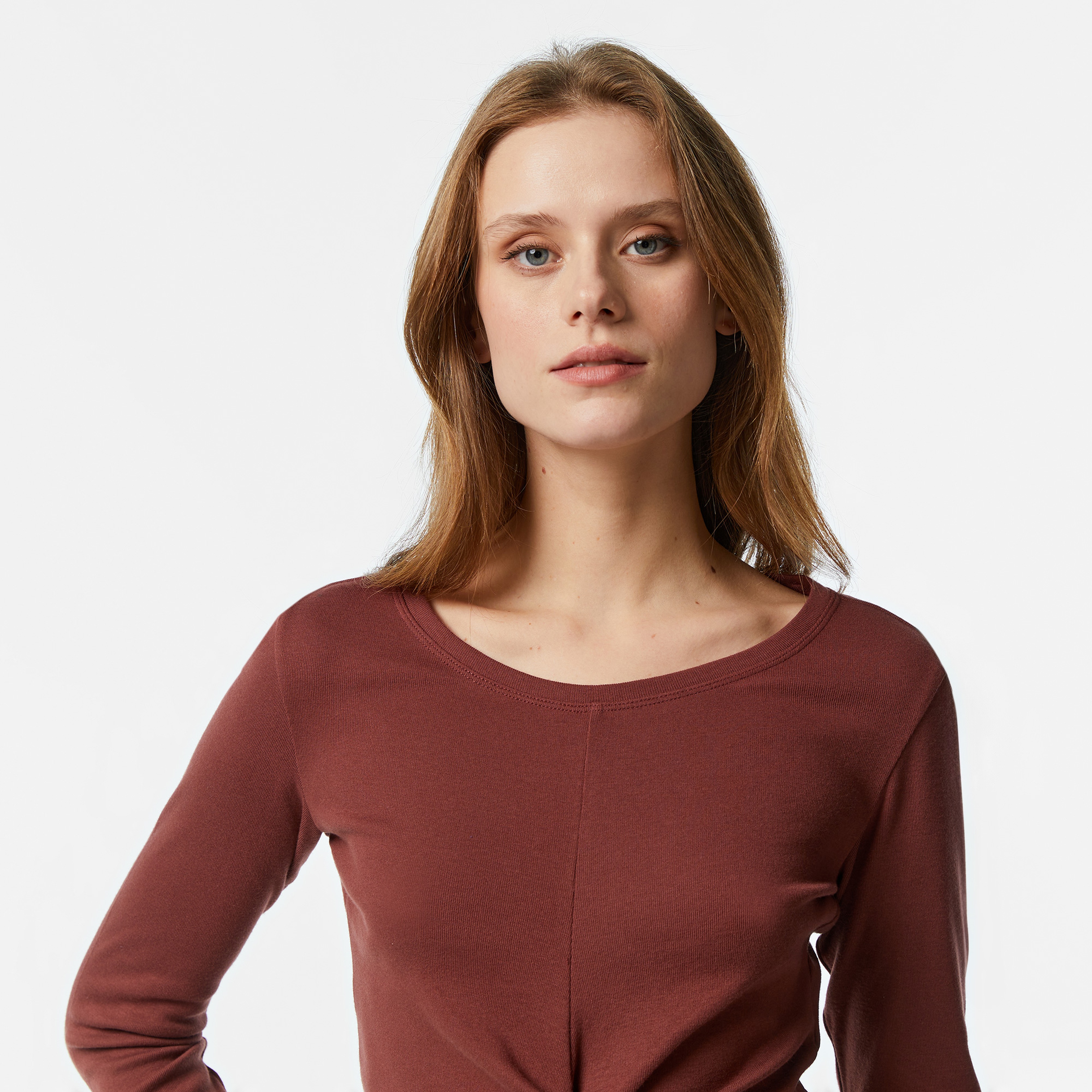 Champion Kadın Bordo T-Shirt