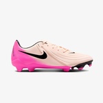 Nike Phantom Gx Academy Fg/Mg Erkek Pembe Çim Saha Kramponu