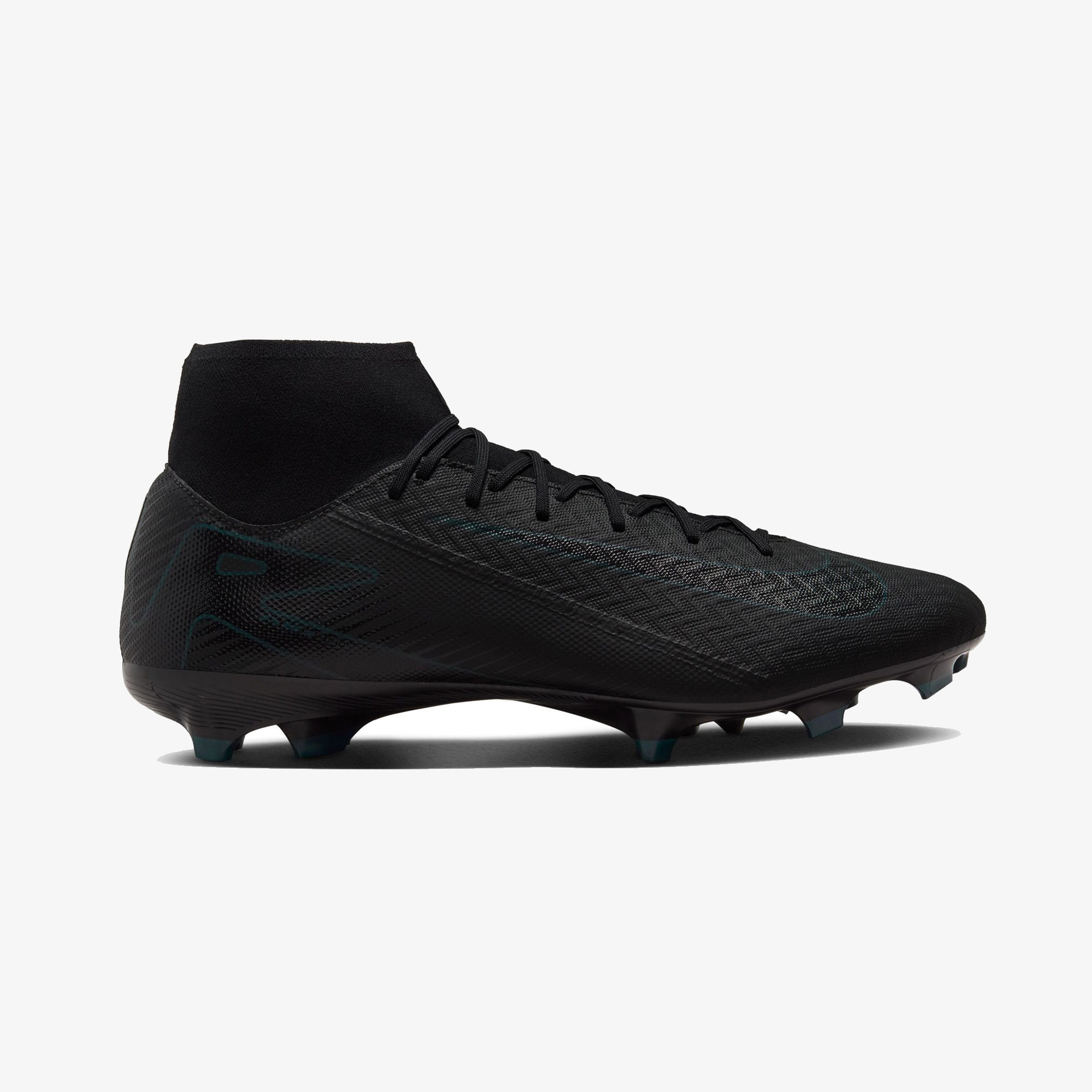 Nike Mercurial Zoom Superfly 10 Acad Fg/Mg Erkek Siyah Çim Saha Kramponu