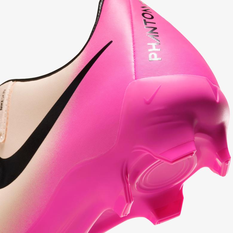Nike Phantom Gx Academy Fg/Mg Erkek Pembe Çim Saha Kramponu