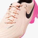 Nike Phantom Gx Academy Fg/Mg Erkek Pembe Çim Saha Kramponu