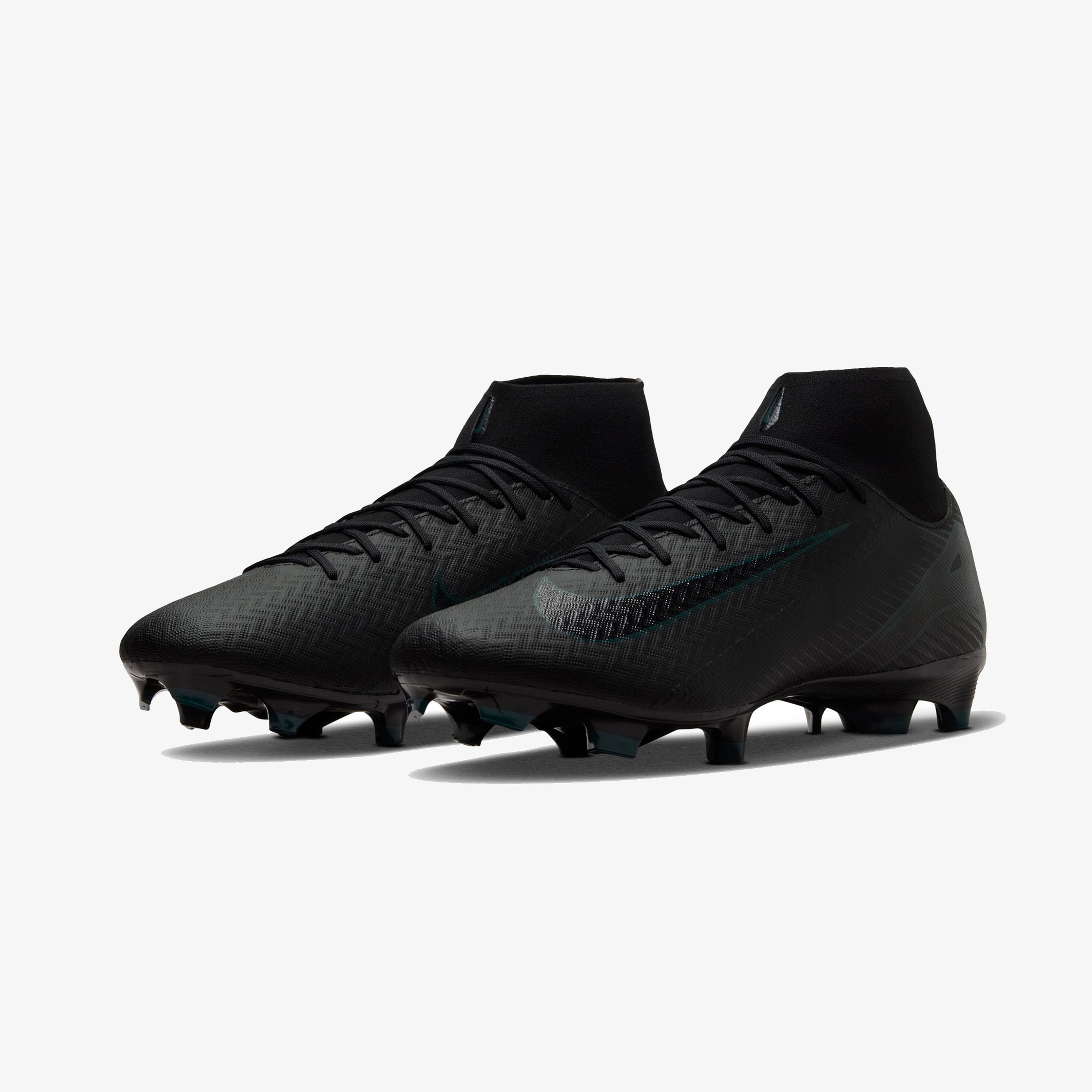 Nike Mercurial Zoom Superfly 10 Acad Fg/Mg Erkek Siyah Çim Saha Kramponu