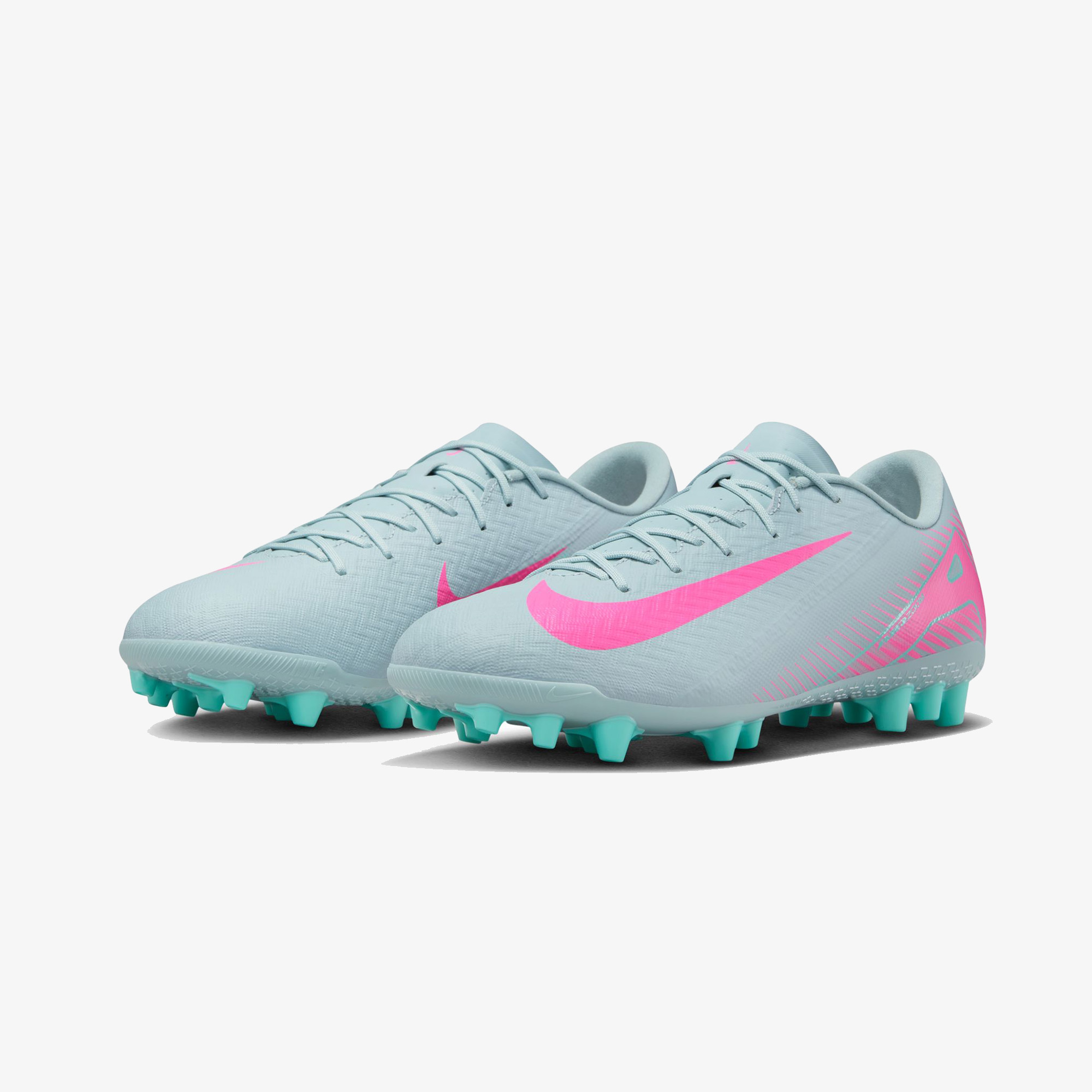 Nike Mercurial Vapor 16 Academy AG Low-Top Soccer Erkek Mavi Çim Saha Kramponu