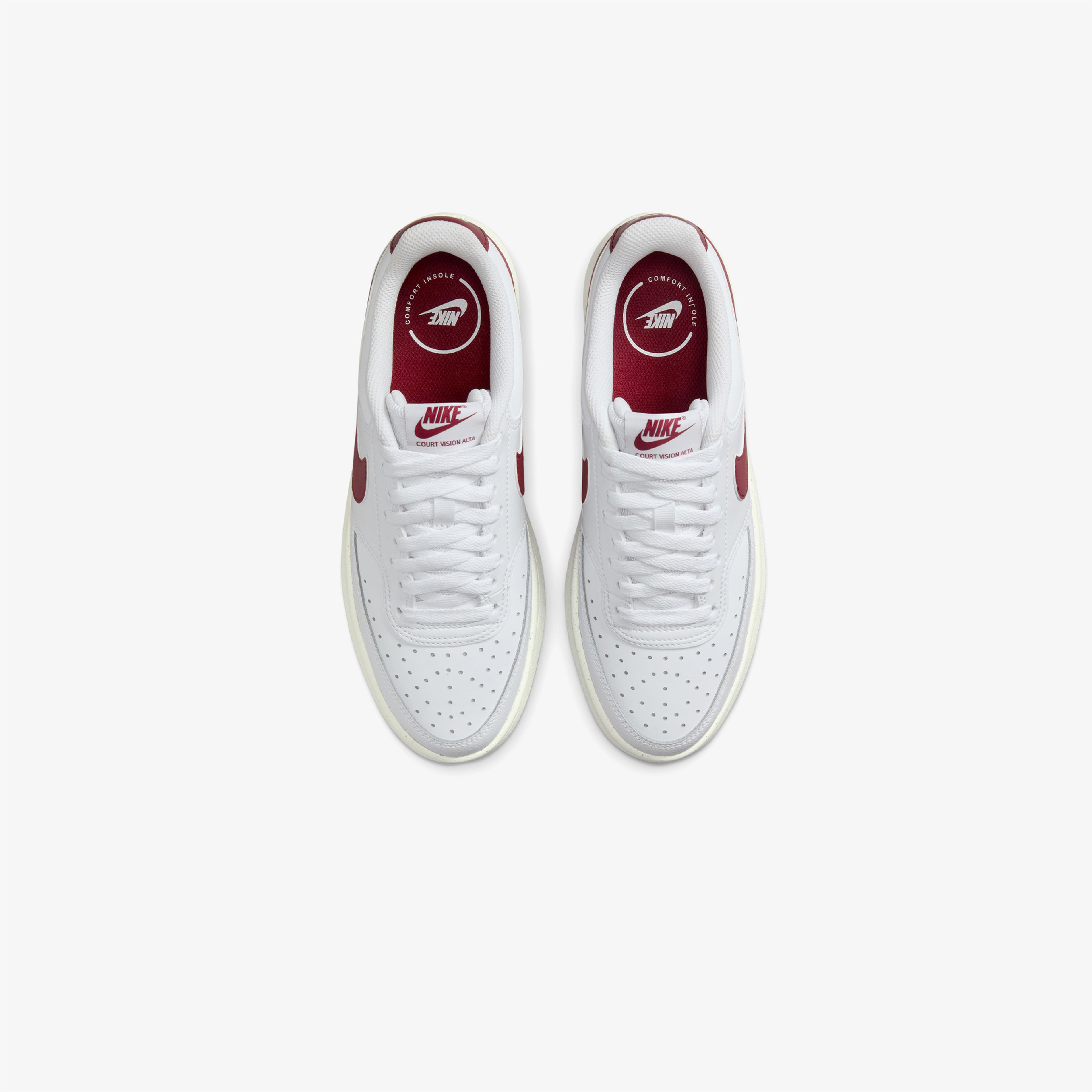 Nike Court Vision Alta Kadın Beyaz Spor Ayakkabı