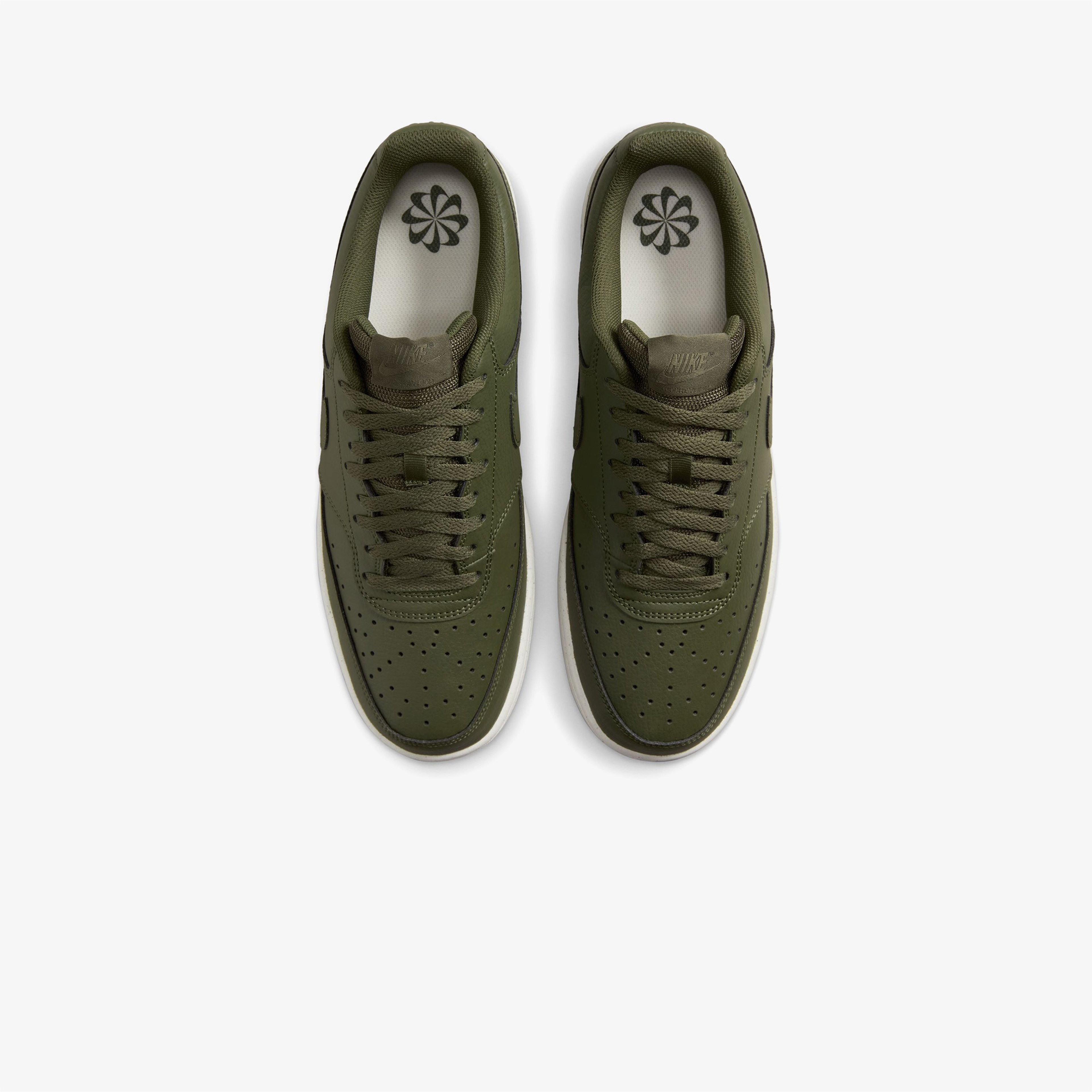 Nike Court Vision Low Nn Erkek Yeşil Günlük Sneaker