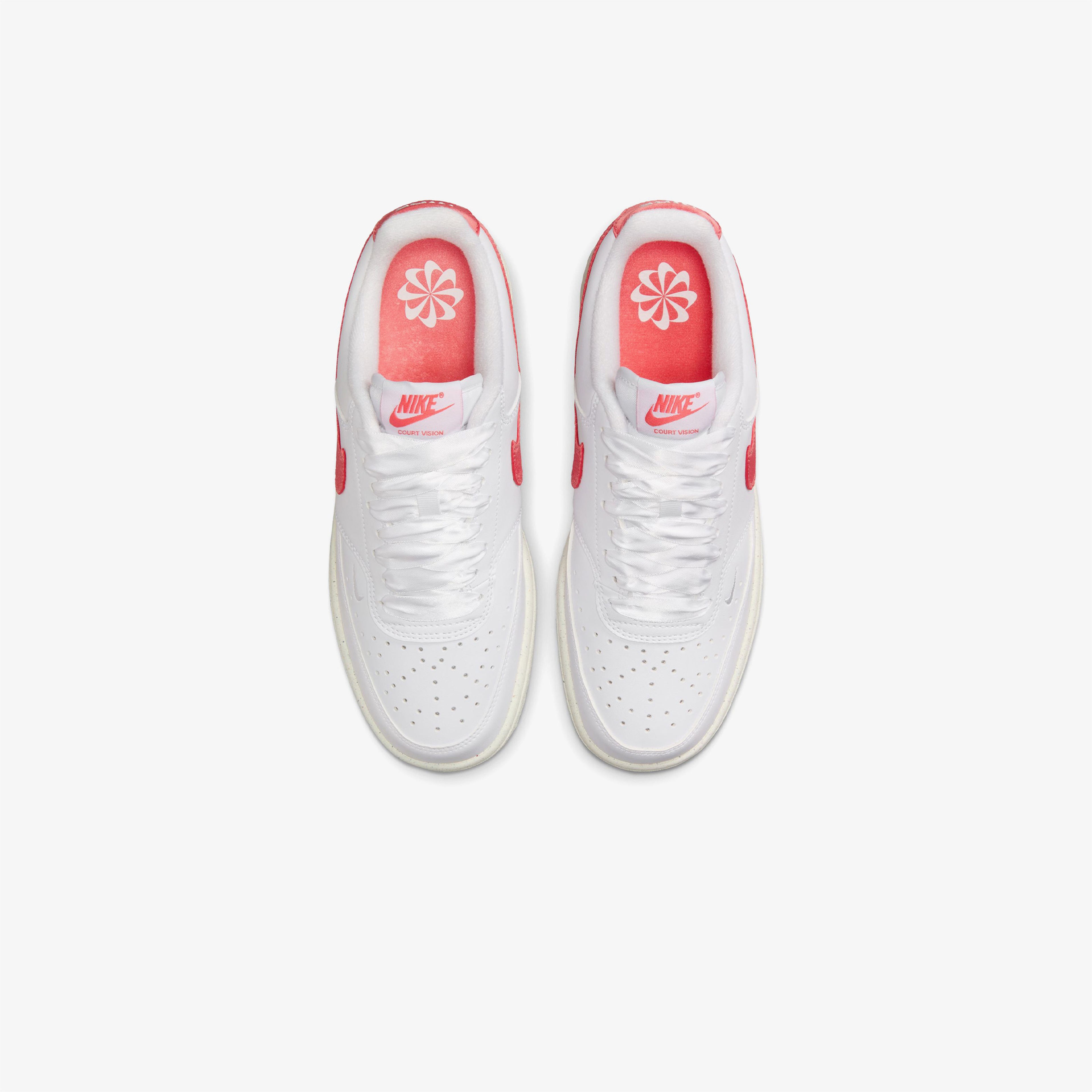 Nike Court Vision Low Next Nature Kadın Beyaz Sneaker