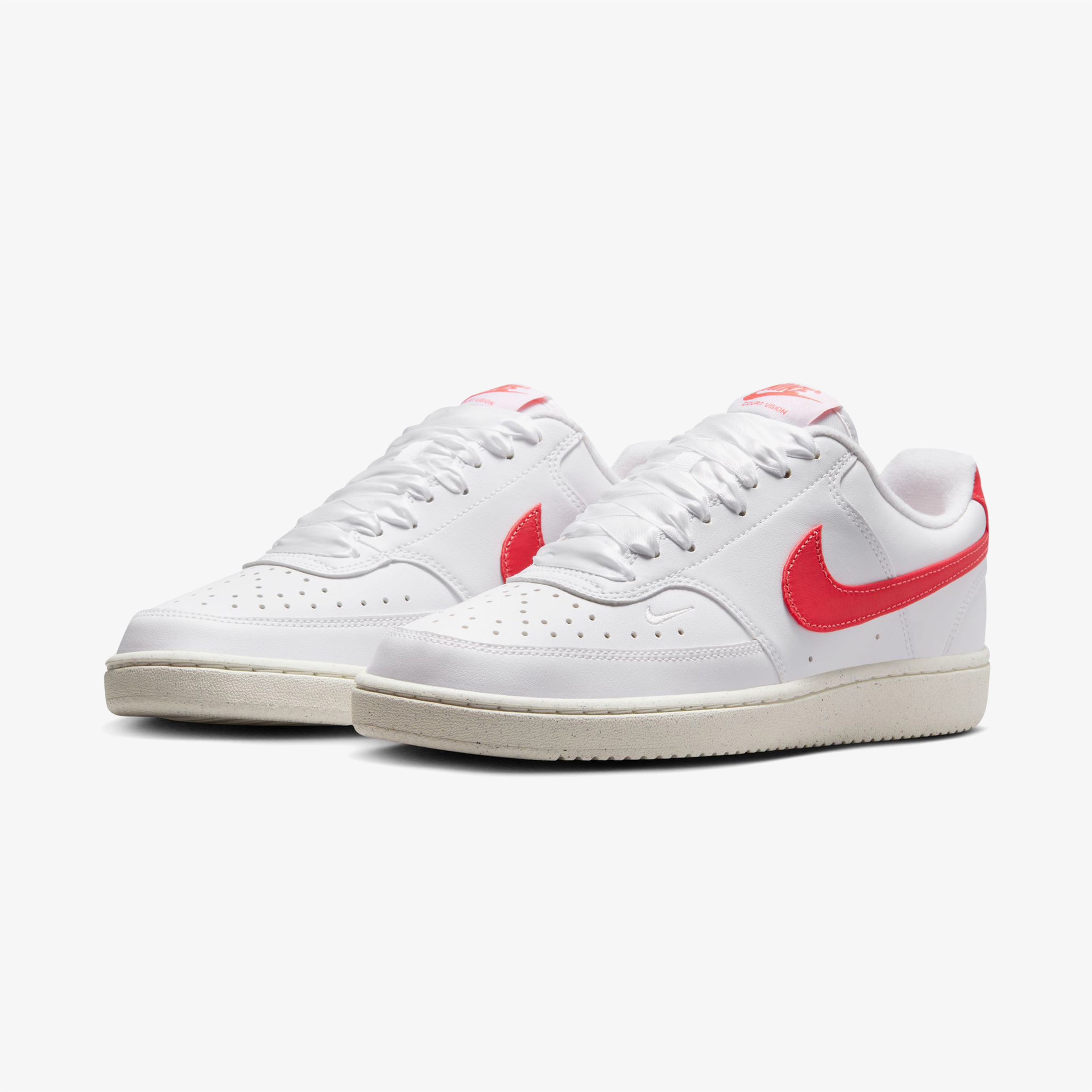 Nike Court Vision Low Next Nature Kadın Beyaz Sneaker