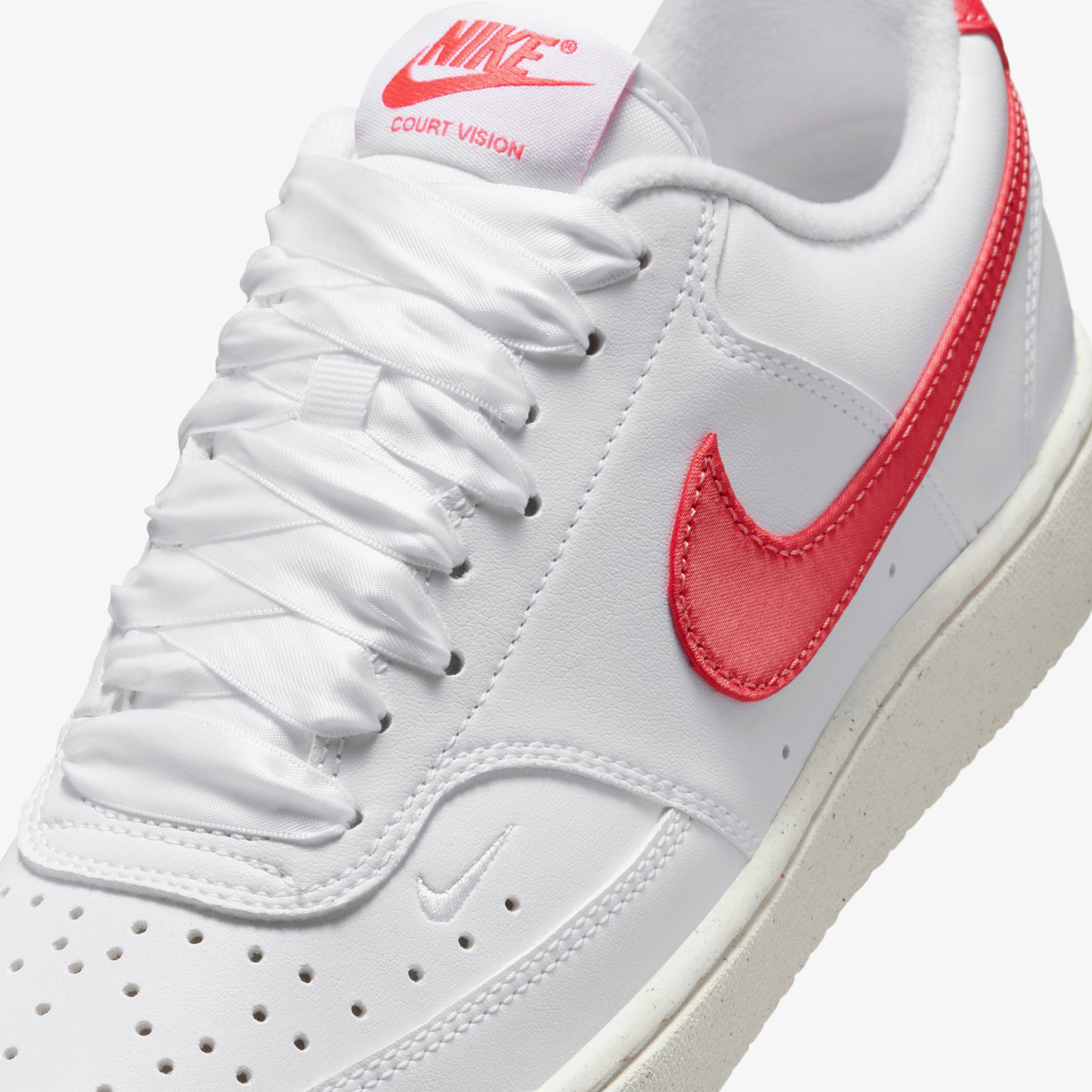 Nike Court Vision Low Next Nature Kadın Beyaz Sneaker