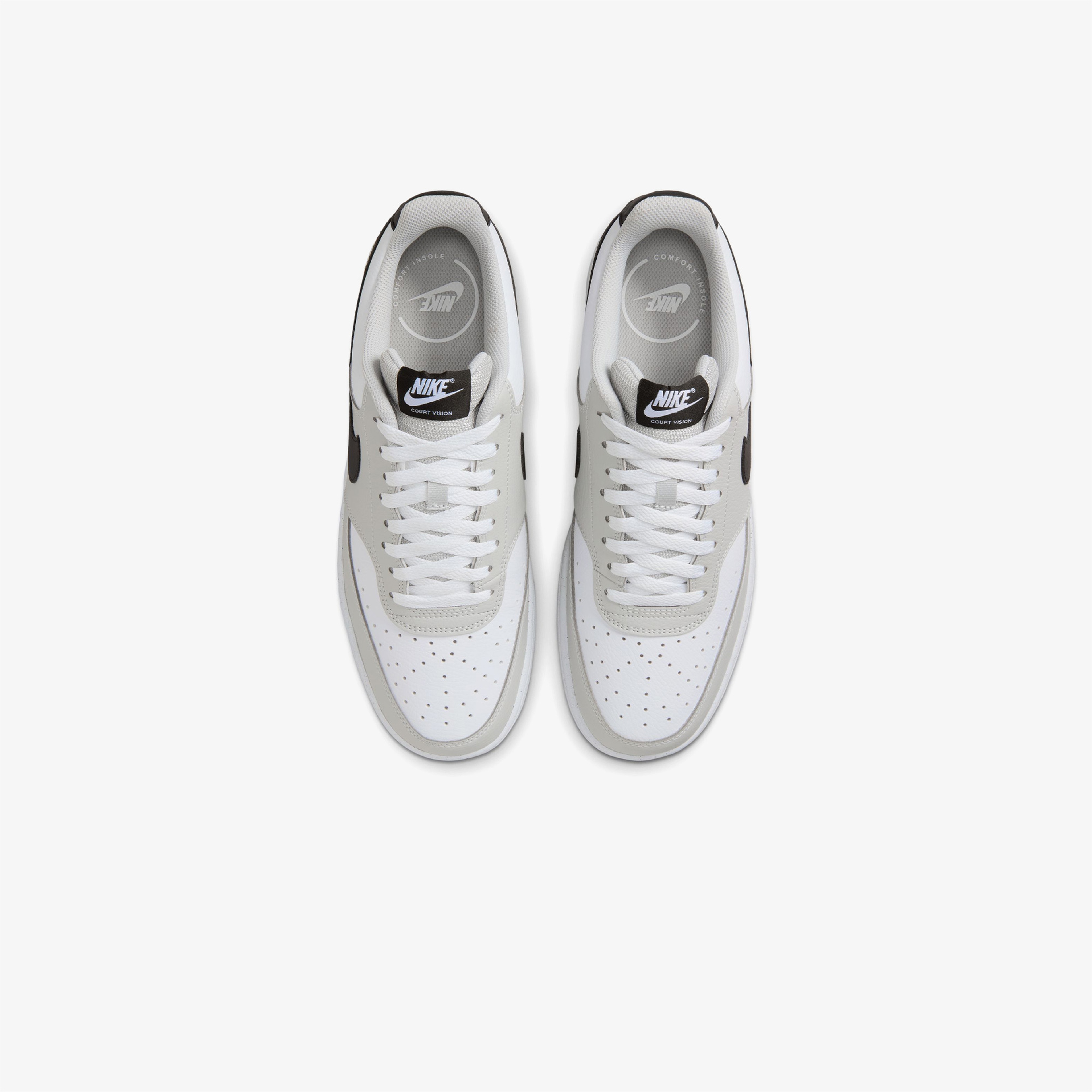 Nike Court Vision Low Erkek Gri Spor Ayakkabı