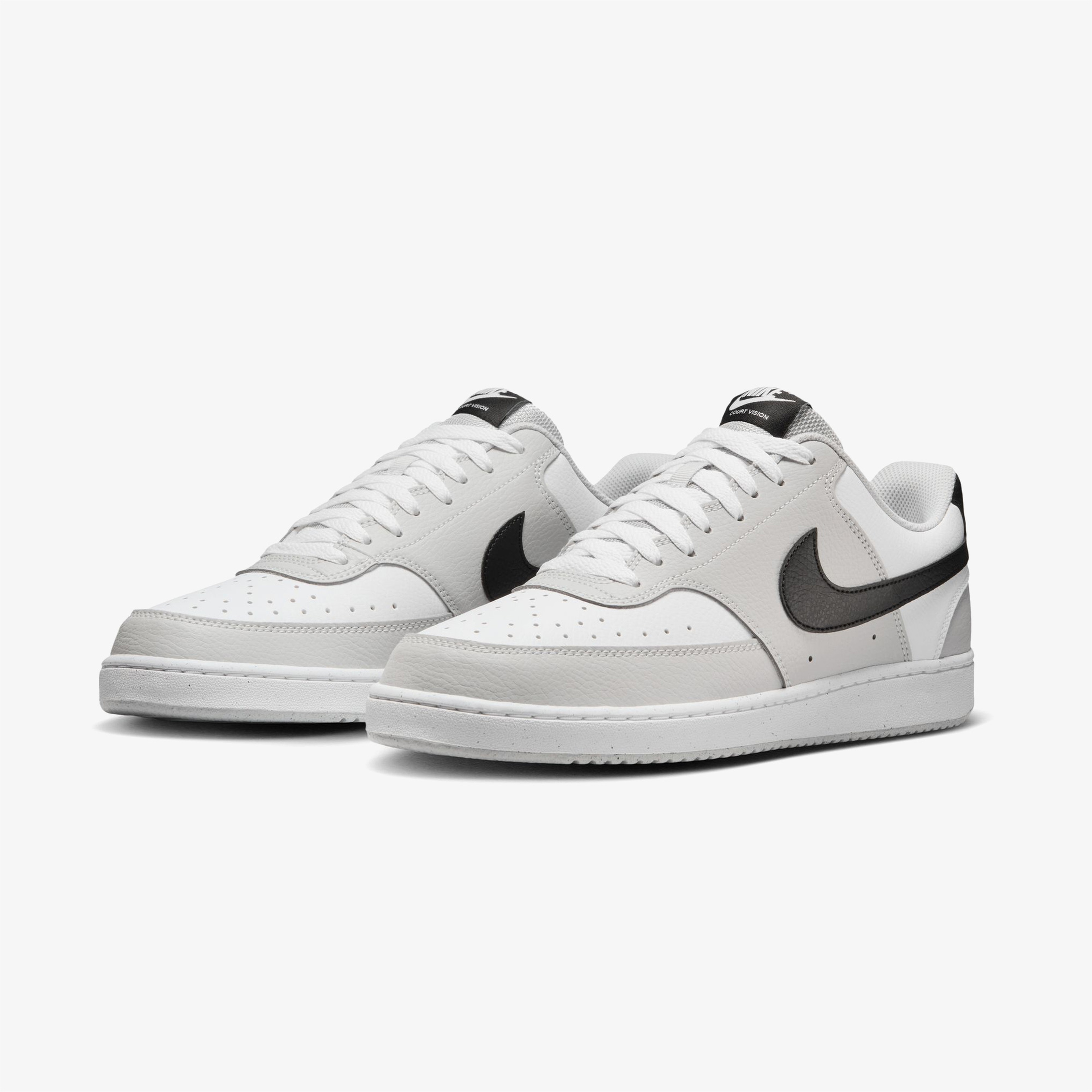 Nike Court Vision Low Erkek Gri Spor Ayakkabı