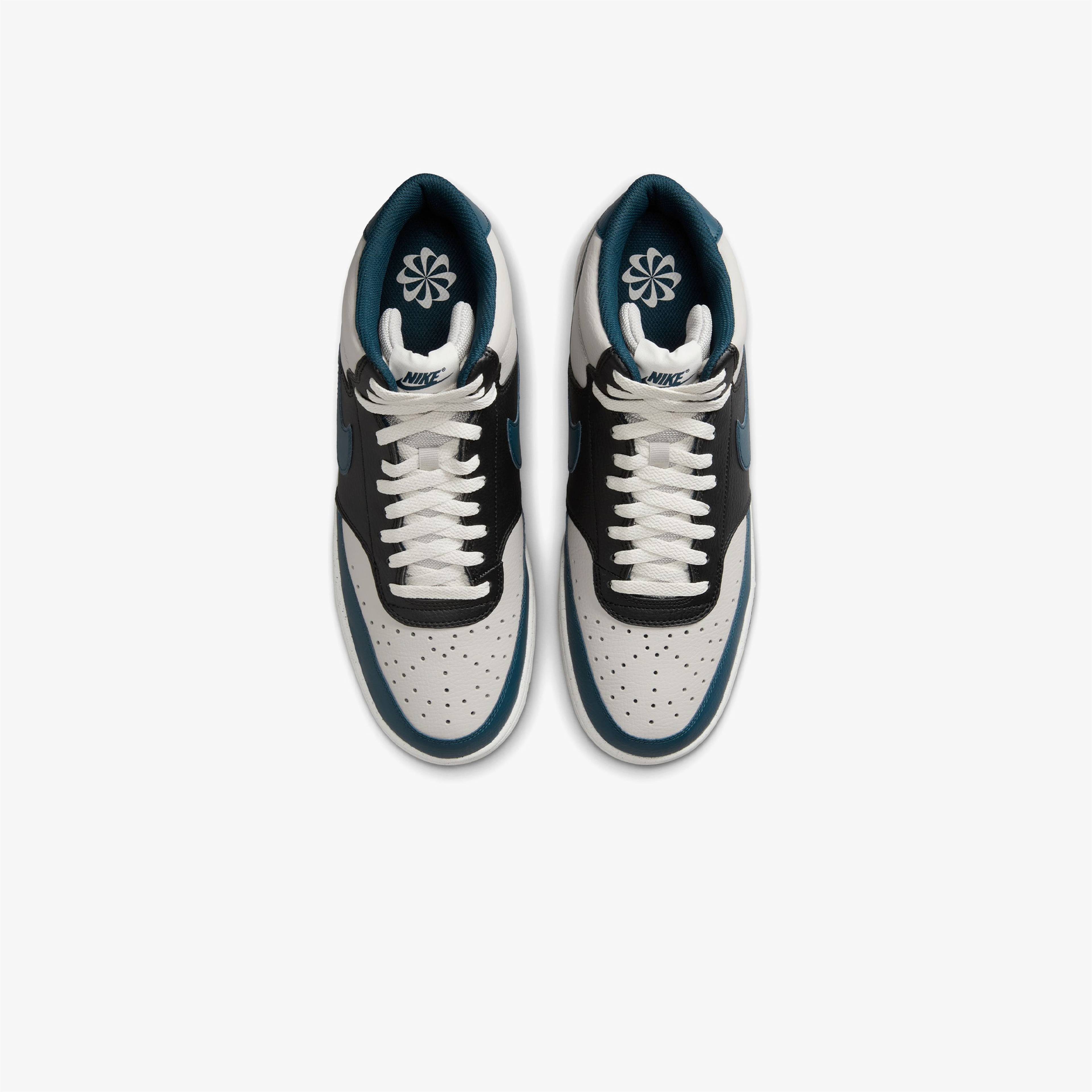 Nike Court Vision Mid Erkek Lacivert Bilekli Günlük Sneaker