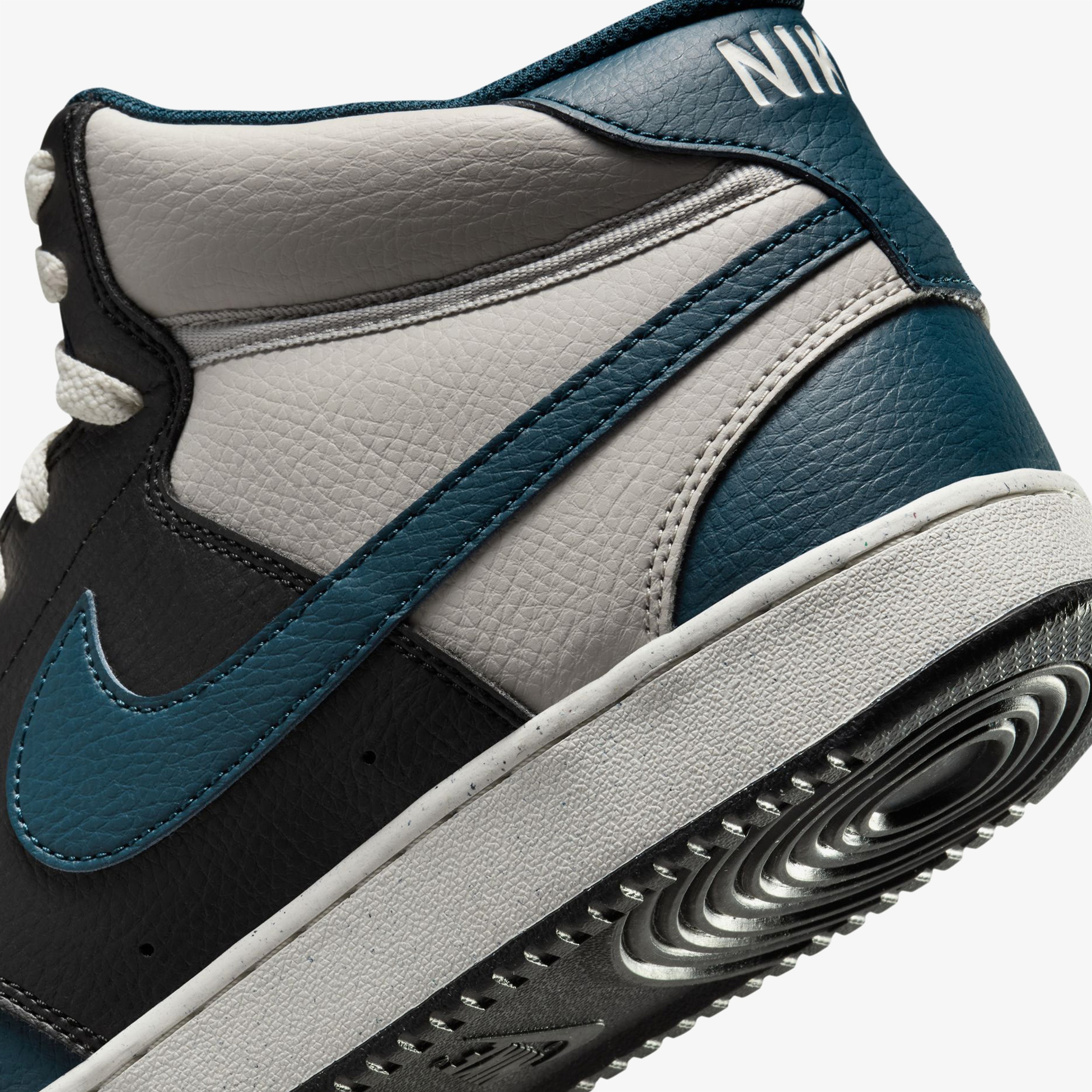 Nike Court Vision Mid Erkek Lacivert Bilekli Günlük Sneaker