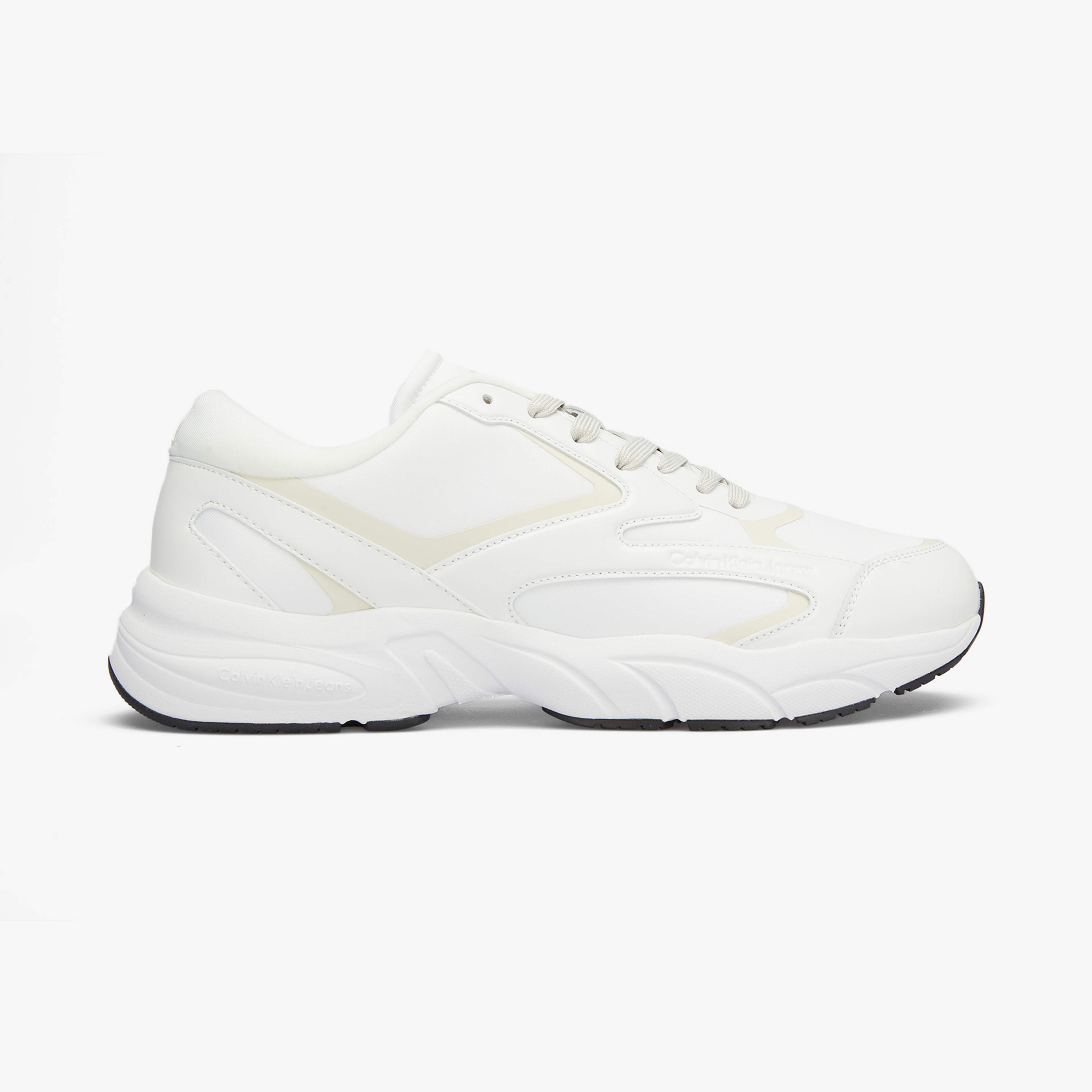 Calvin Klein Jeans Retro Tennis Low Multilayer Erkek Beyaz Spor Ayakkabı