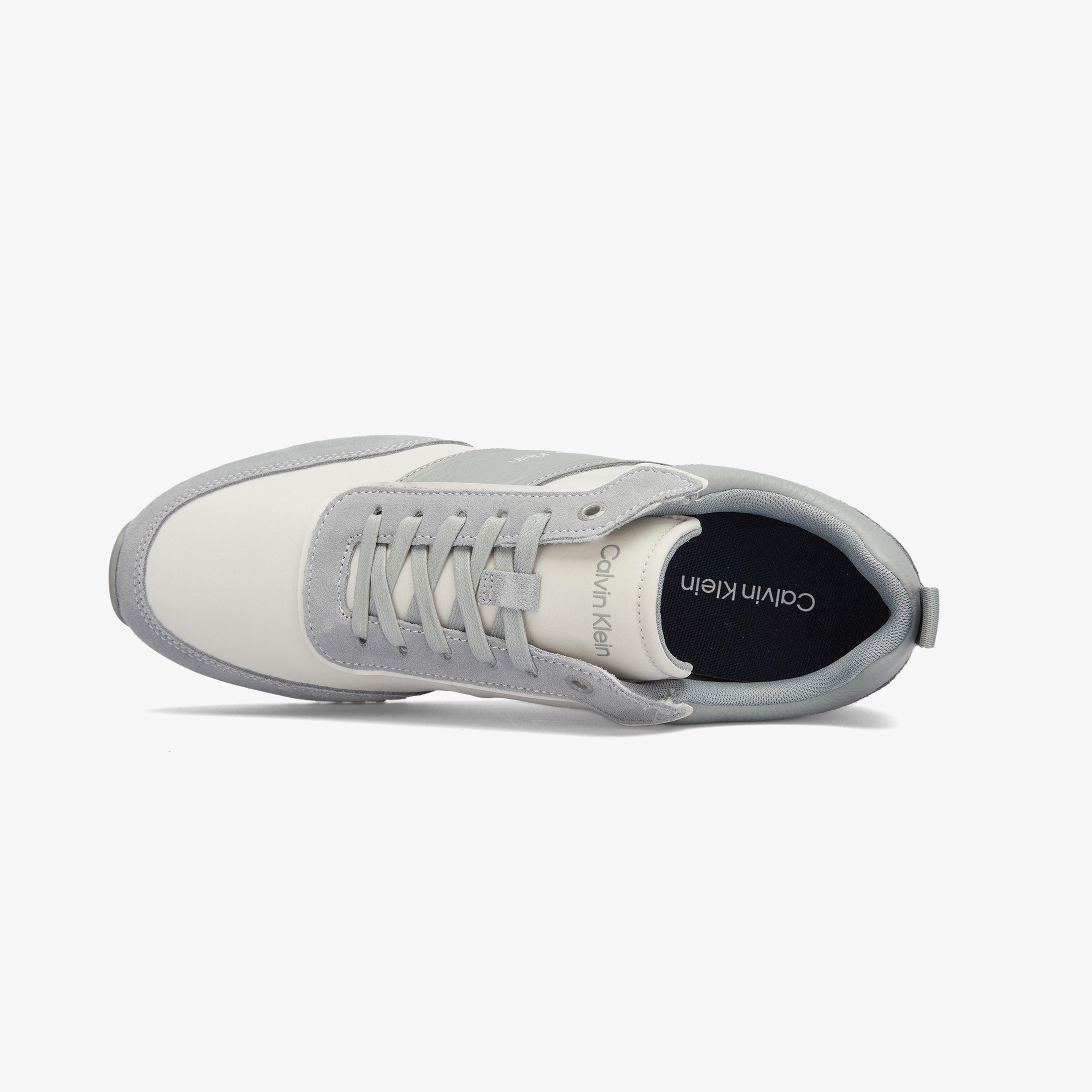 Calvin Klein Low Top Lace Up Mıx Erkek Gri Spor Ayakkabı
