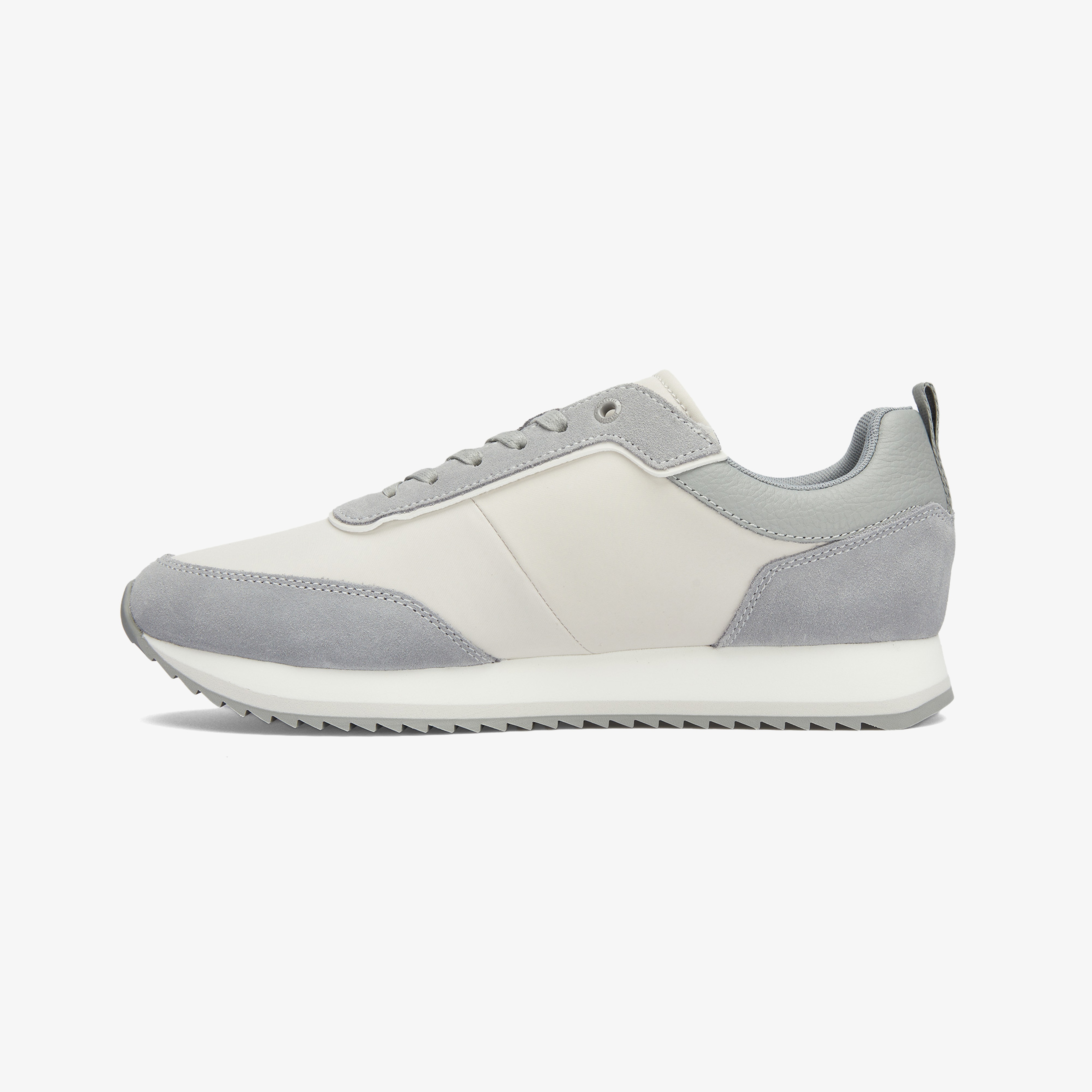 Calvin Klein Low Top Lace Up Mıx Erkek Gri Spor Ayakkabı