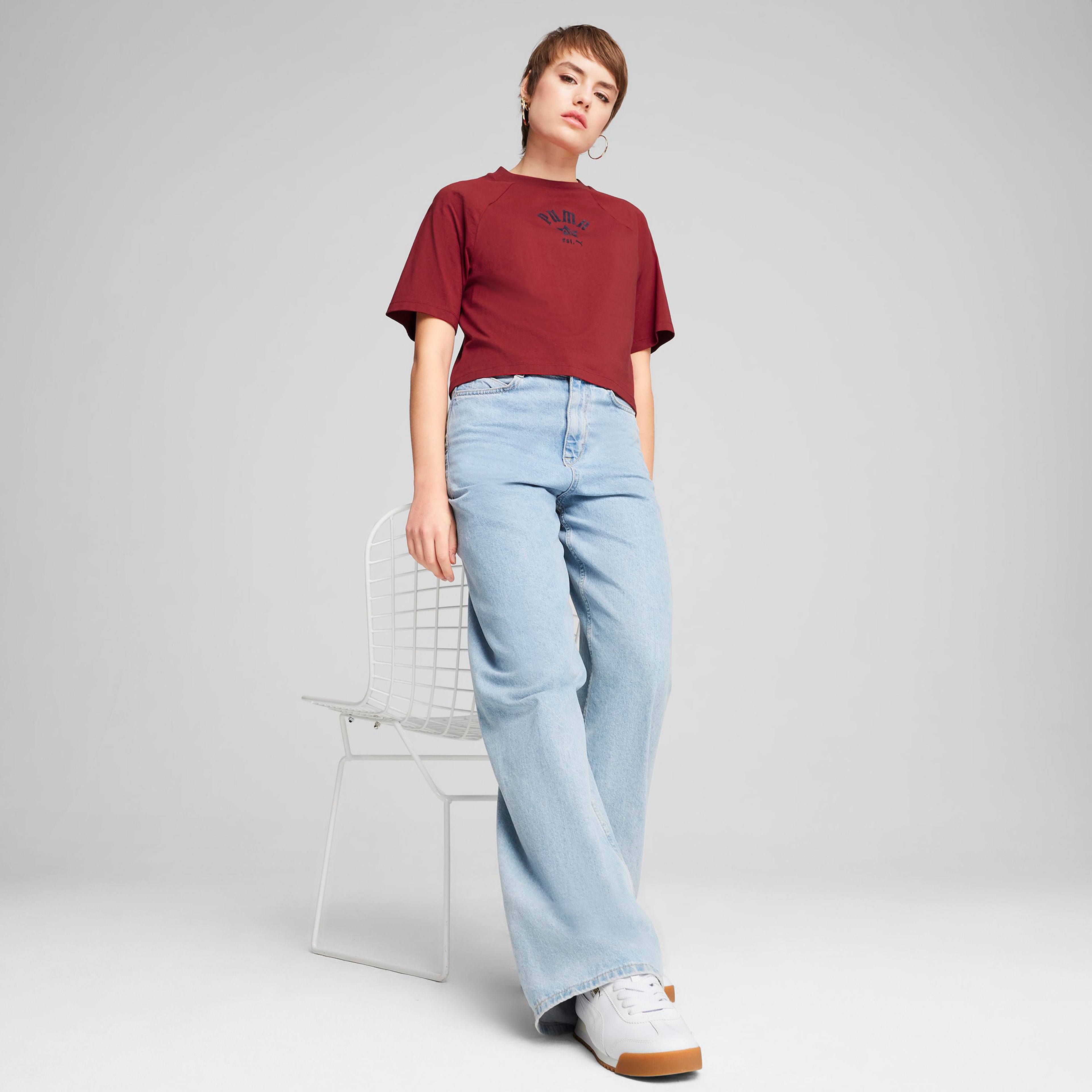 Puma Kadın Kırmızı T-Shirt