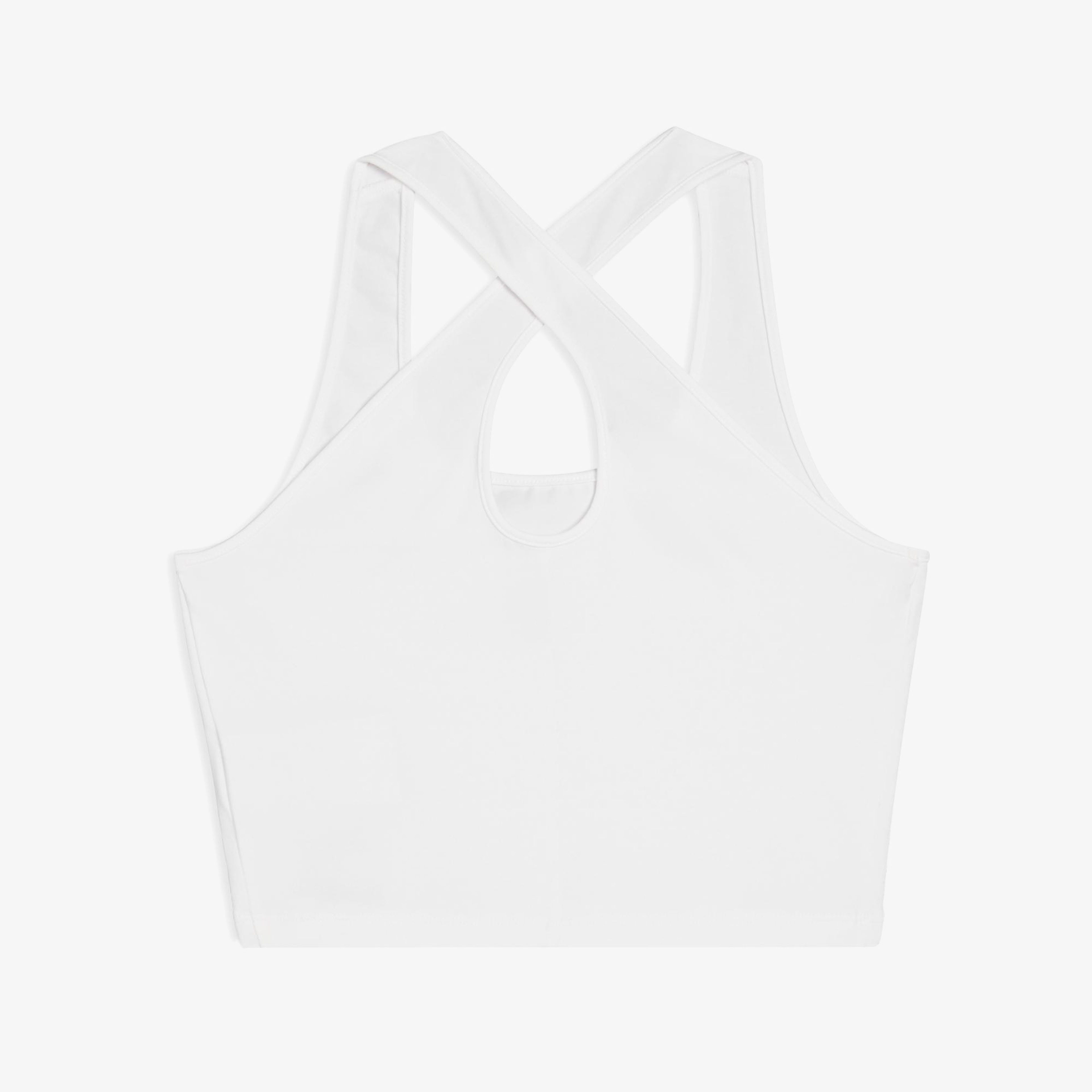 Puma Classics Crop Kadın Beyaz T-Shirt