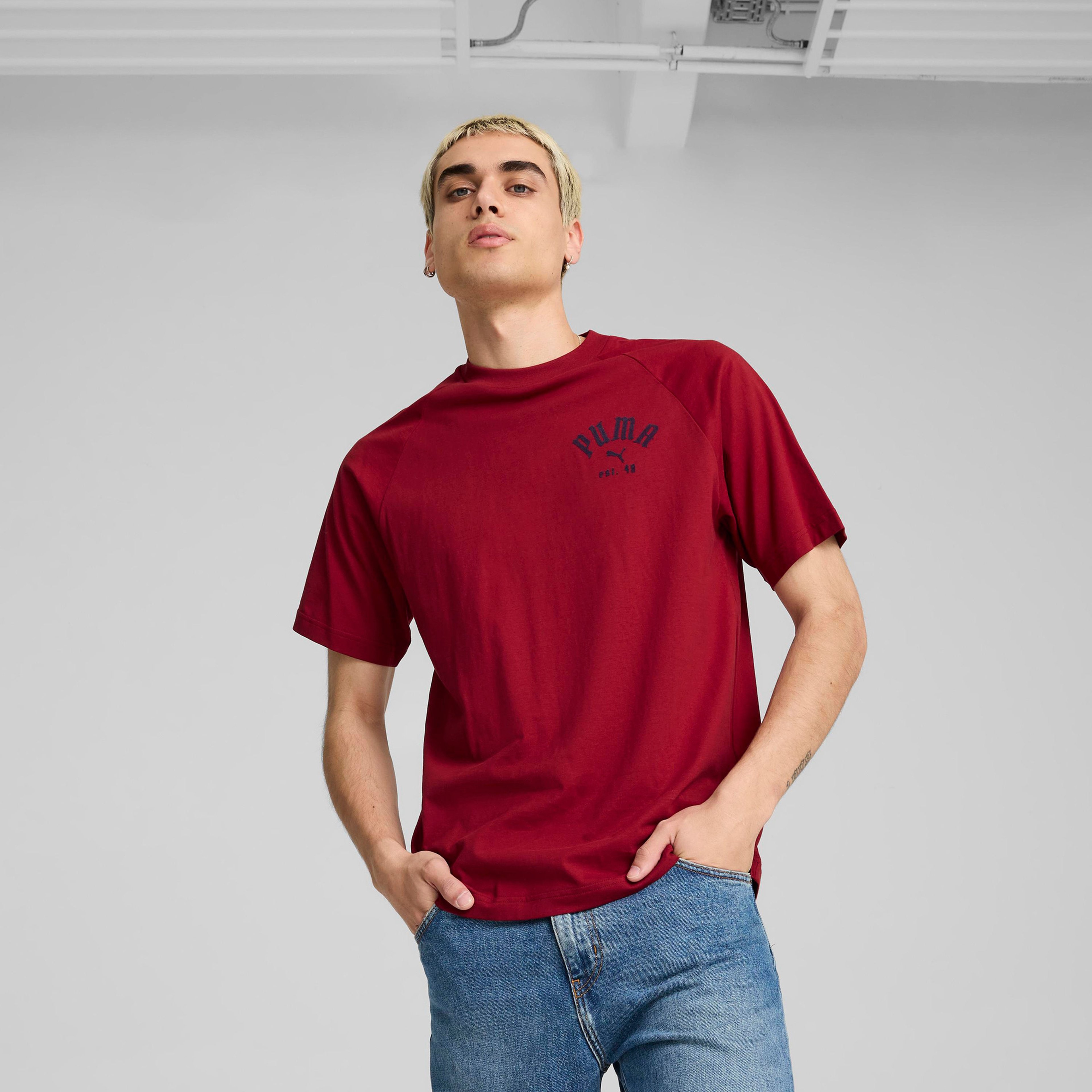 Puma Erkek Kırmızı T-Shirt