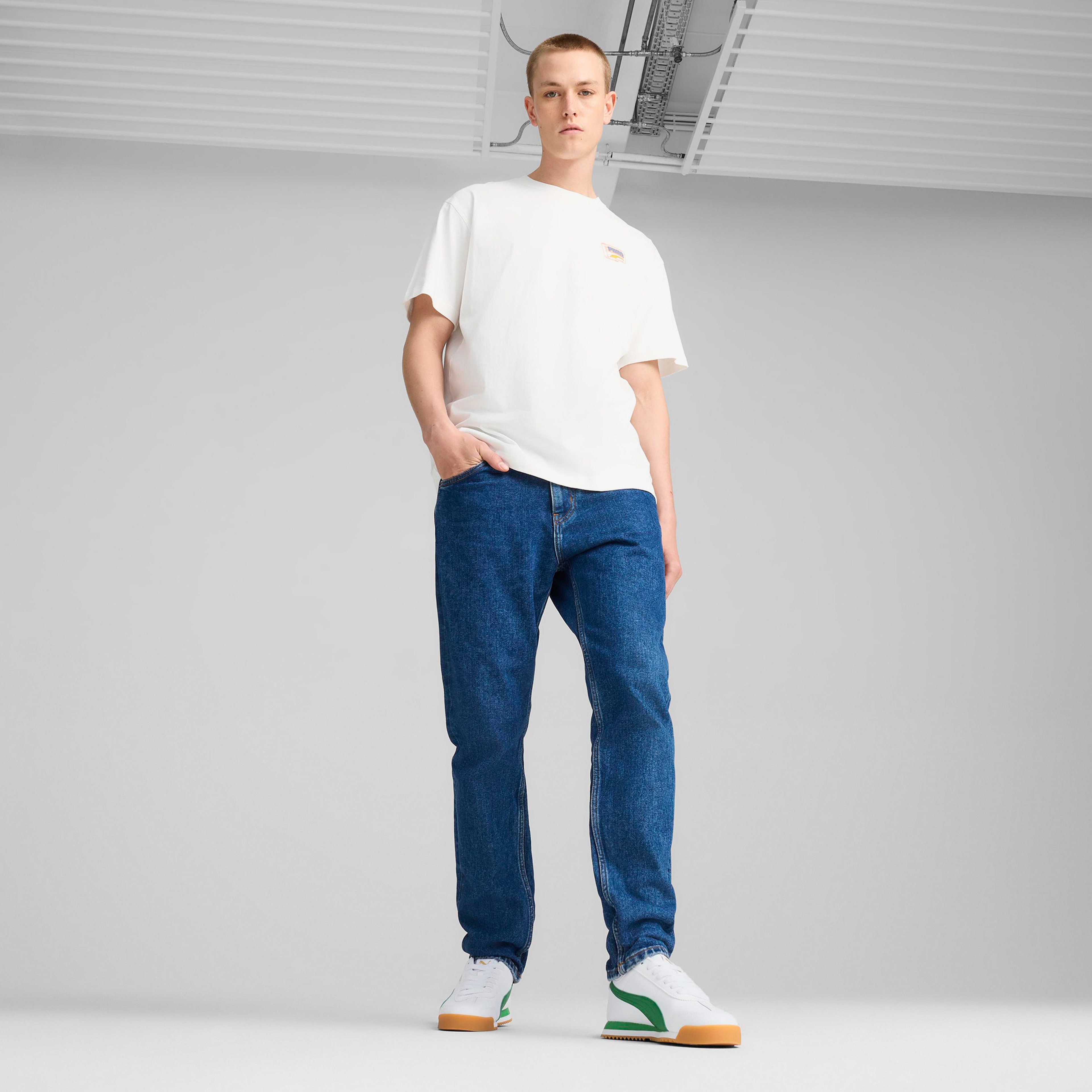 Puma Erkek Beyaz T-Shirt